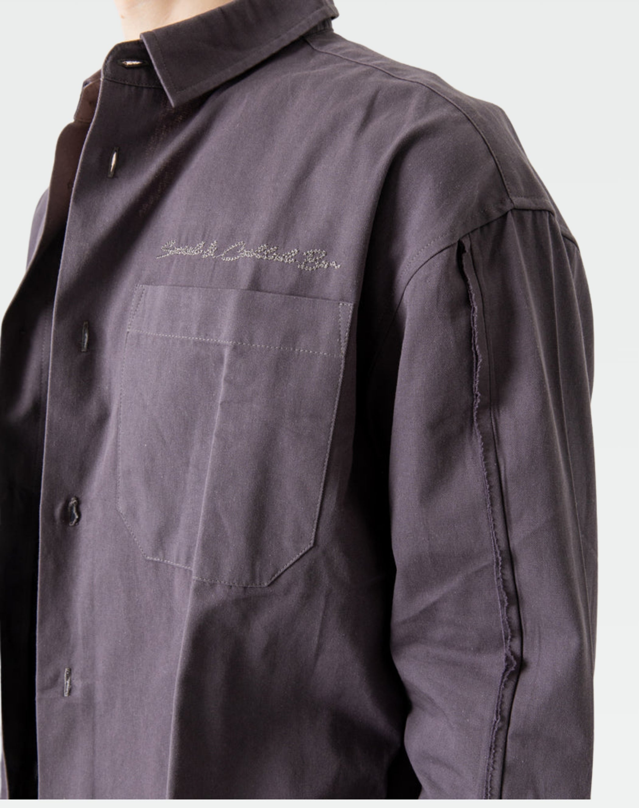The Cocktail Button Down : Grey