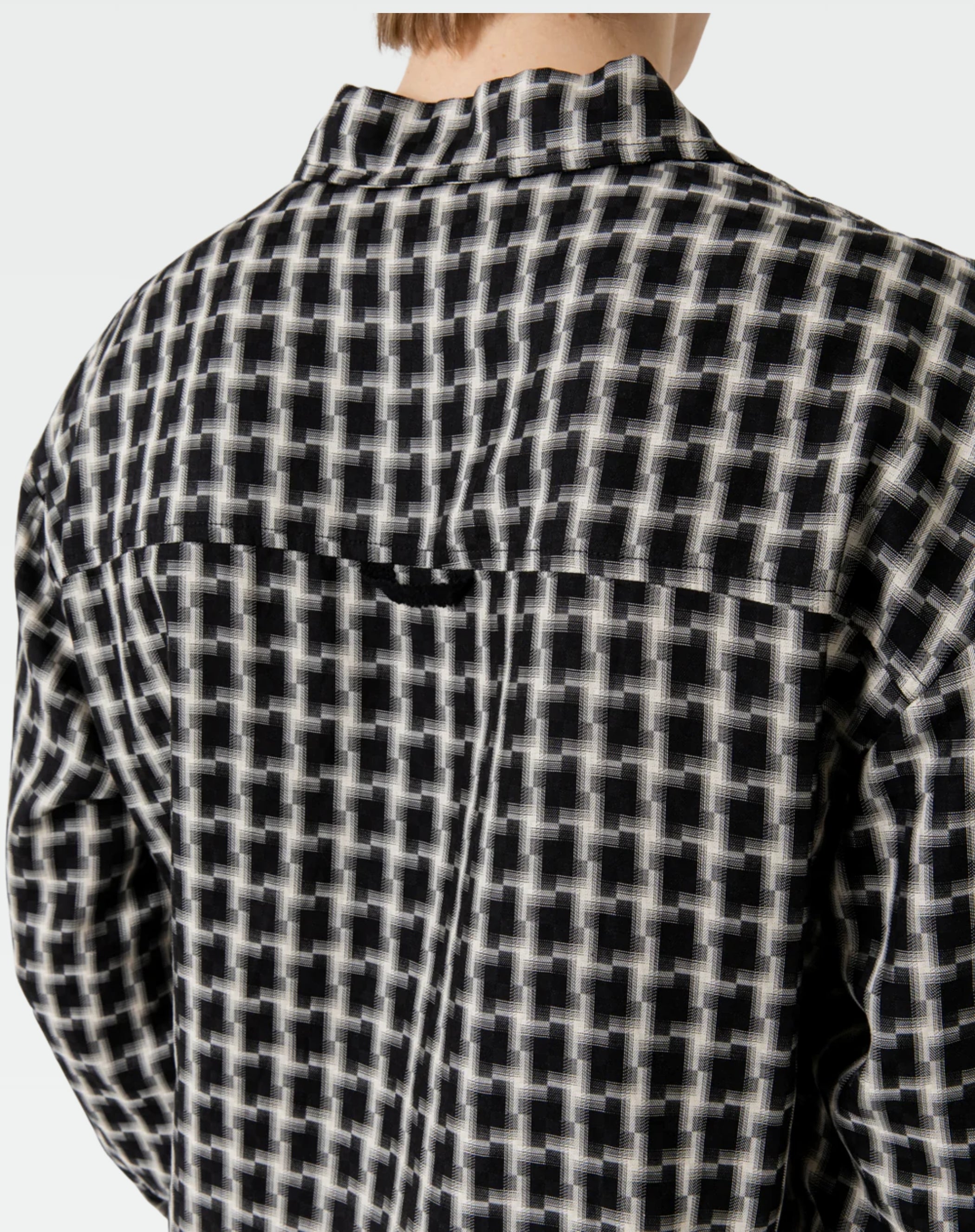 Signature Plaid Button Down : Black