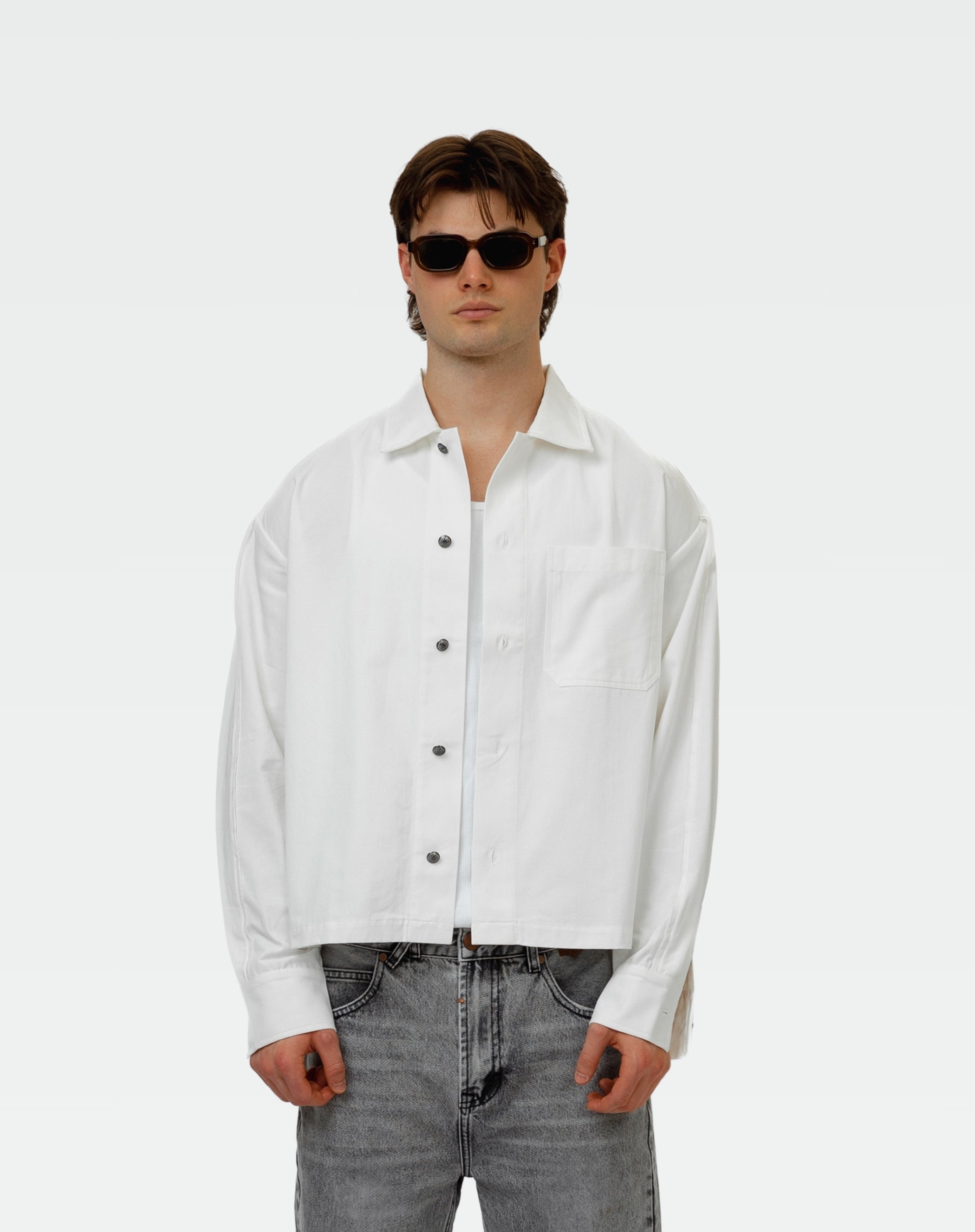 Signature Button Down : White