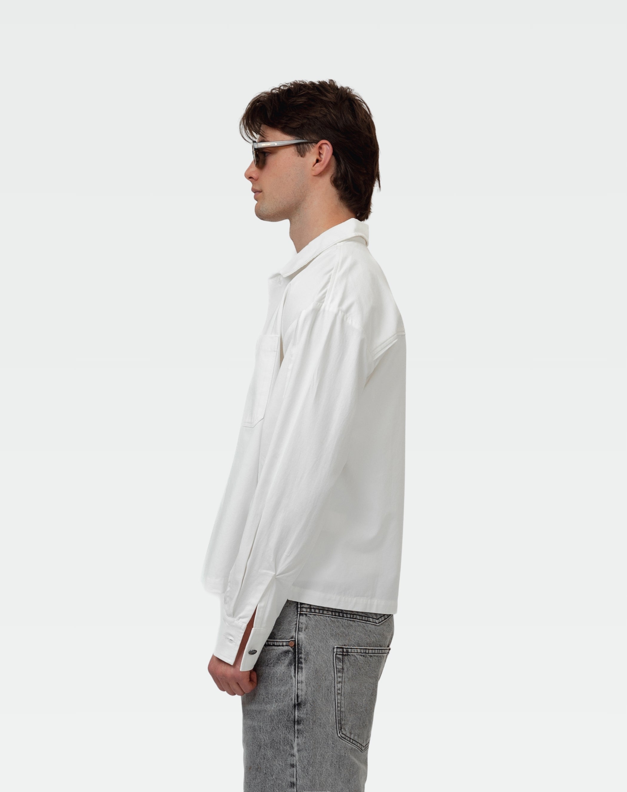 Signature Button Down : White