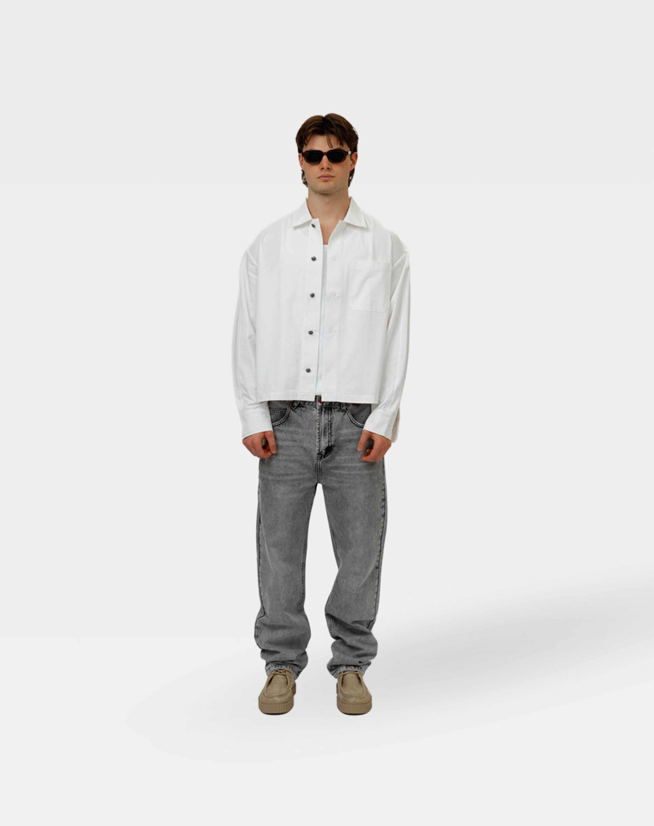 Signature Button Down : White