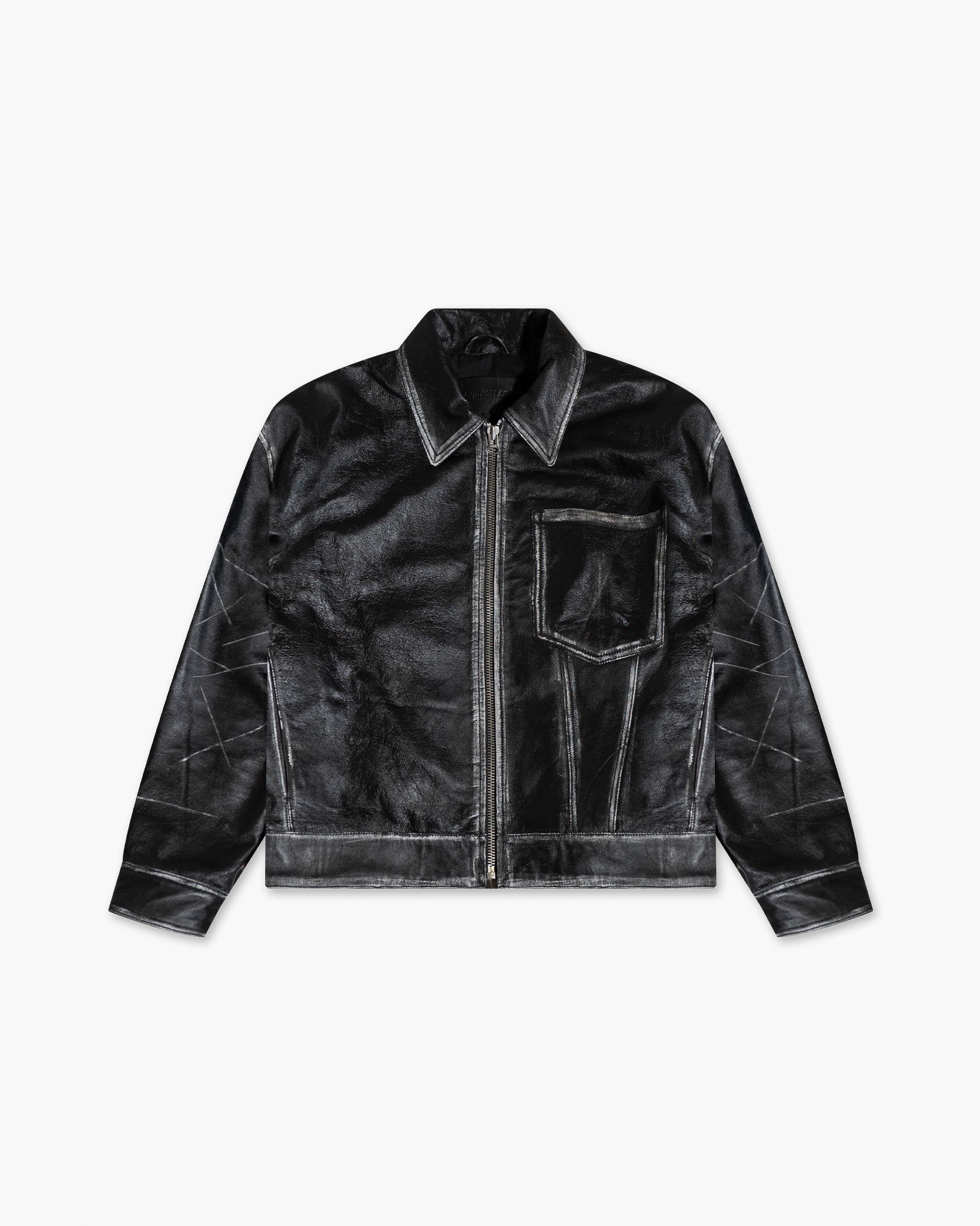 Smoke Print Classic Trucker Jacket - ブルゾン