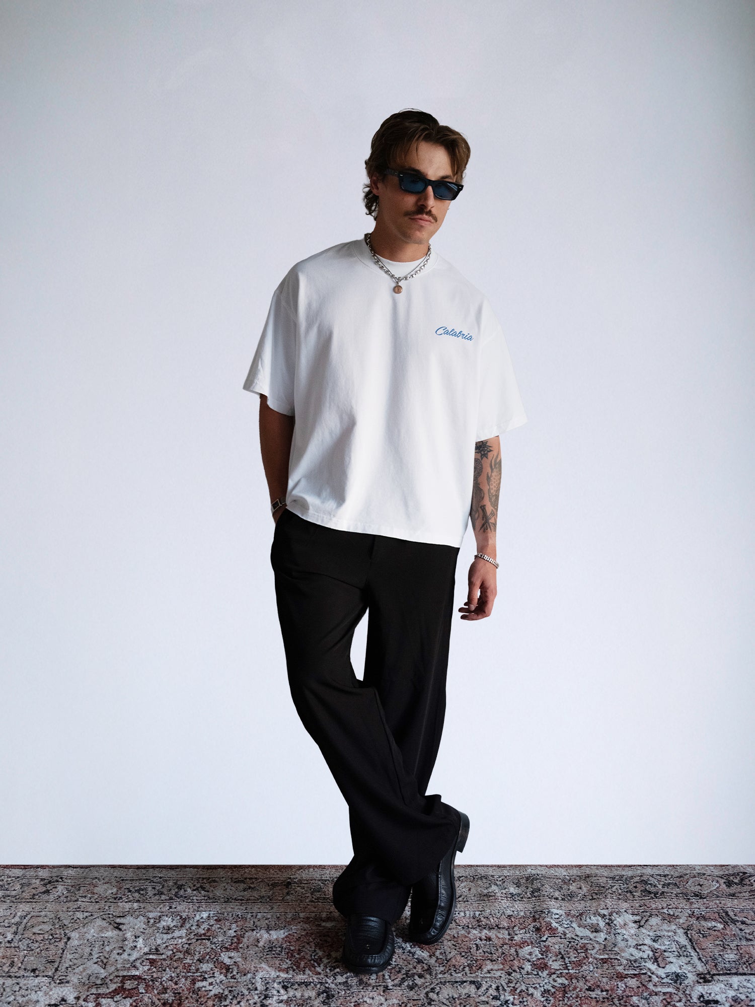 Calabria Tee : White - BDK