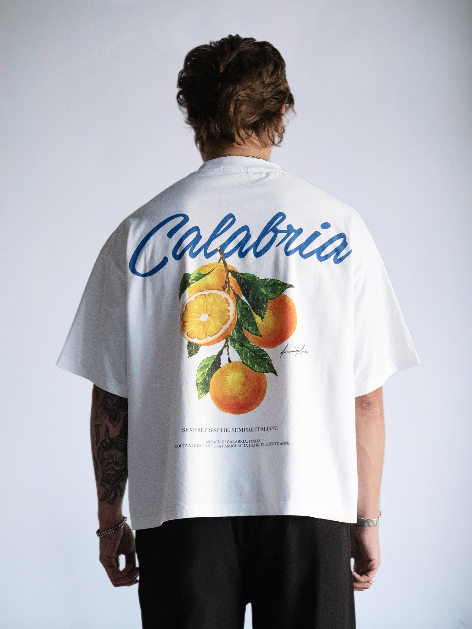 Calabria Tee : White - BDK