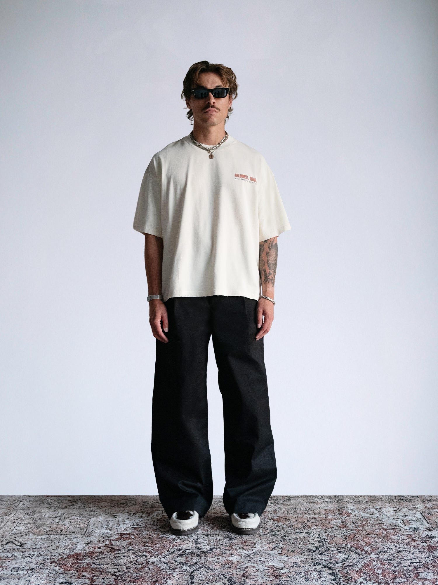 Caldwell Tee : Off White - BDK