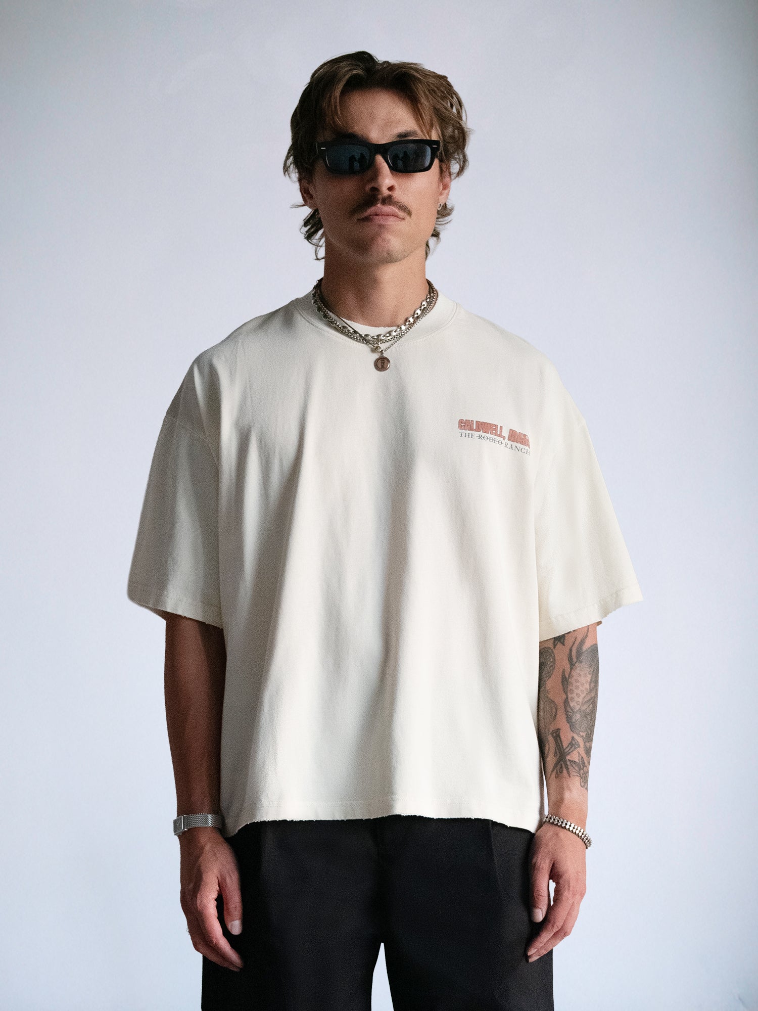 Caldwell Tee : Off White - BDK