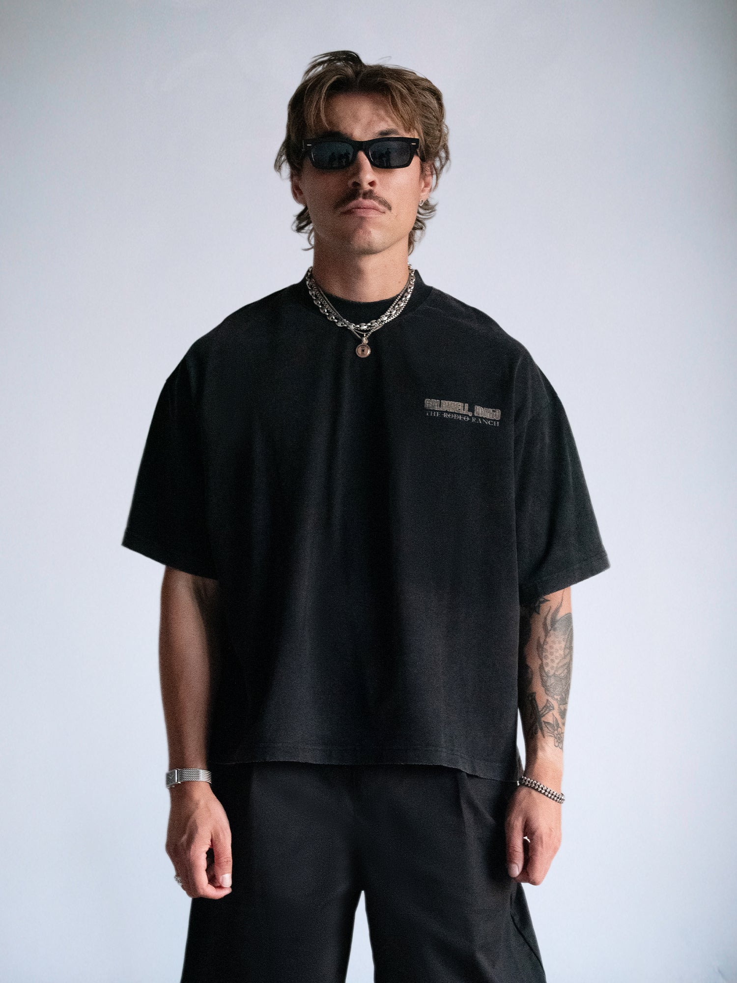 Caldwell Tee : Vintage Black - BDK