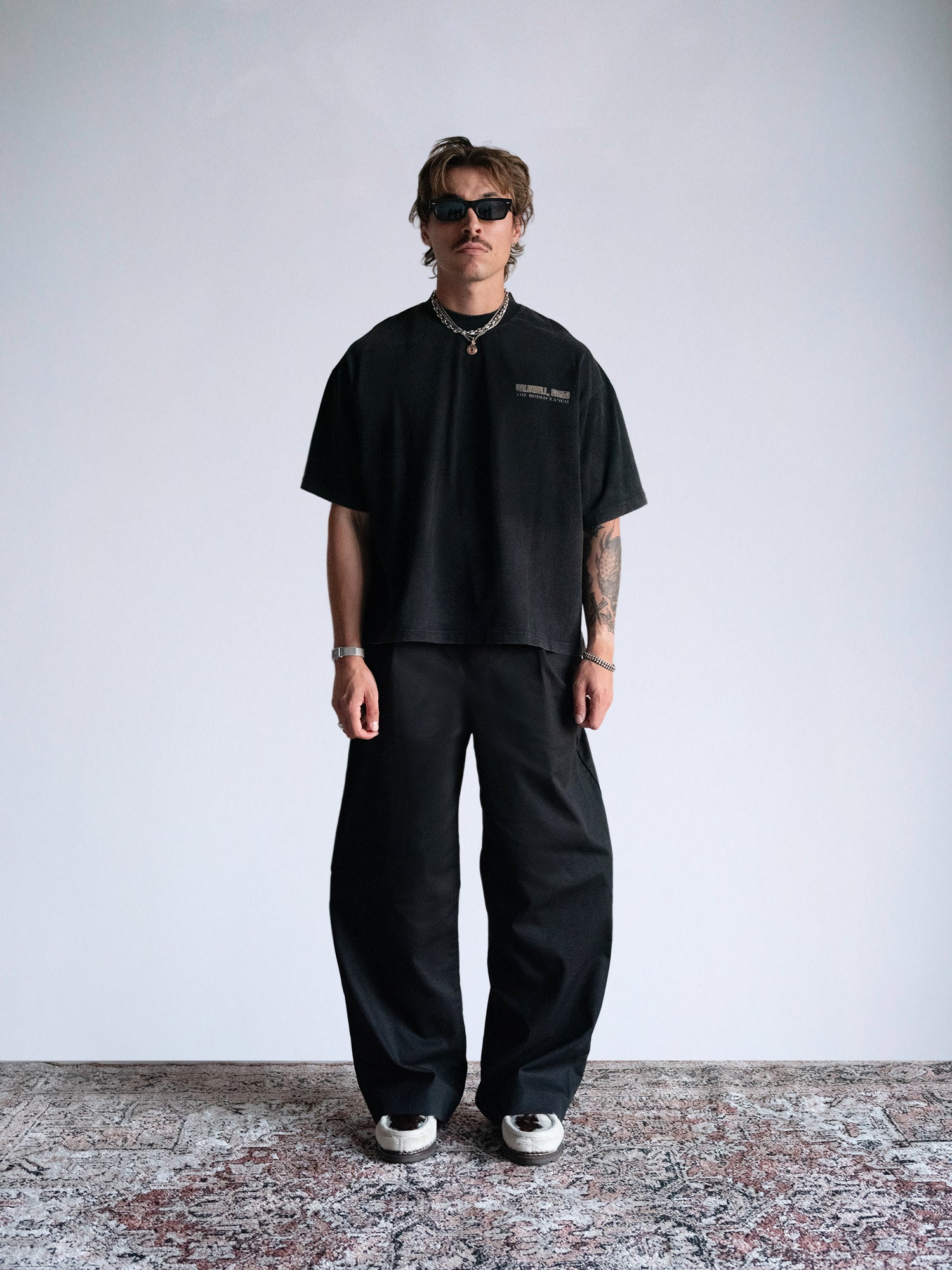 Caldwell Tee : Vintage Black - BDK