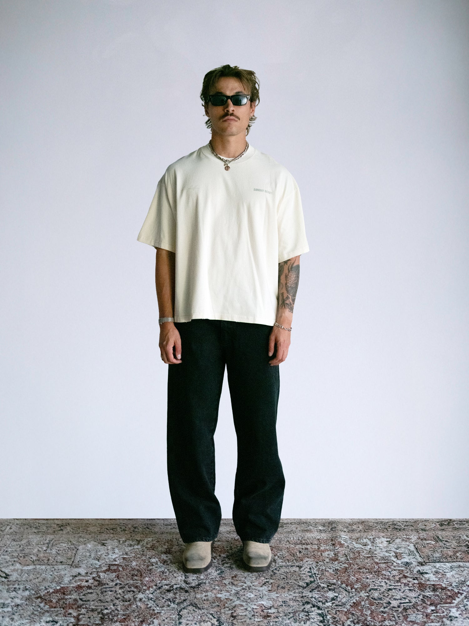 Championship Derby Tee : Off White - BDK