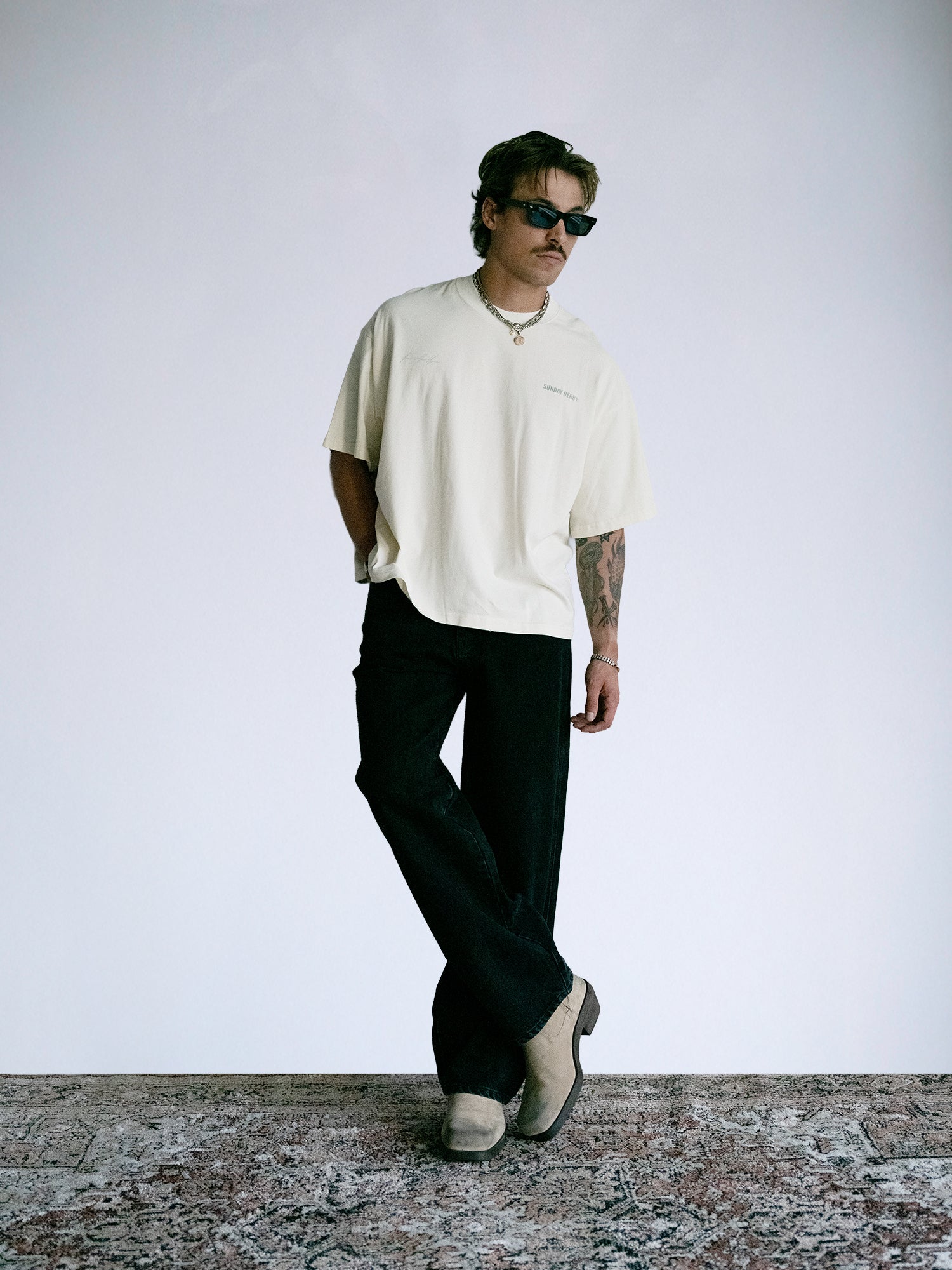 Championship Derby Tee : Off White - BDK