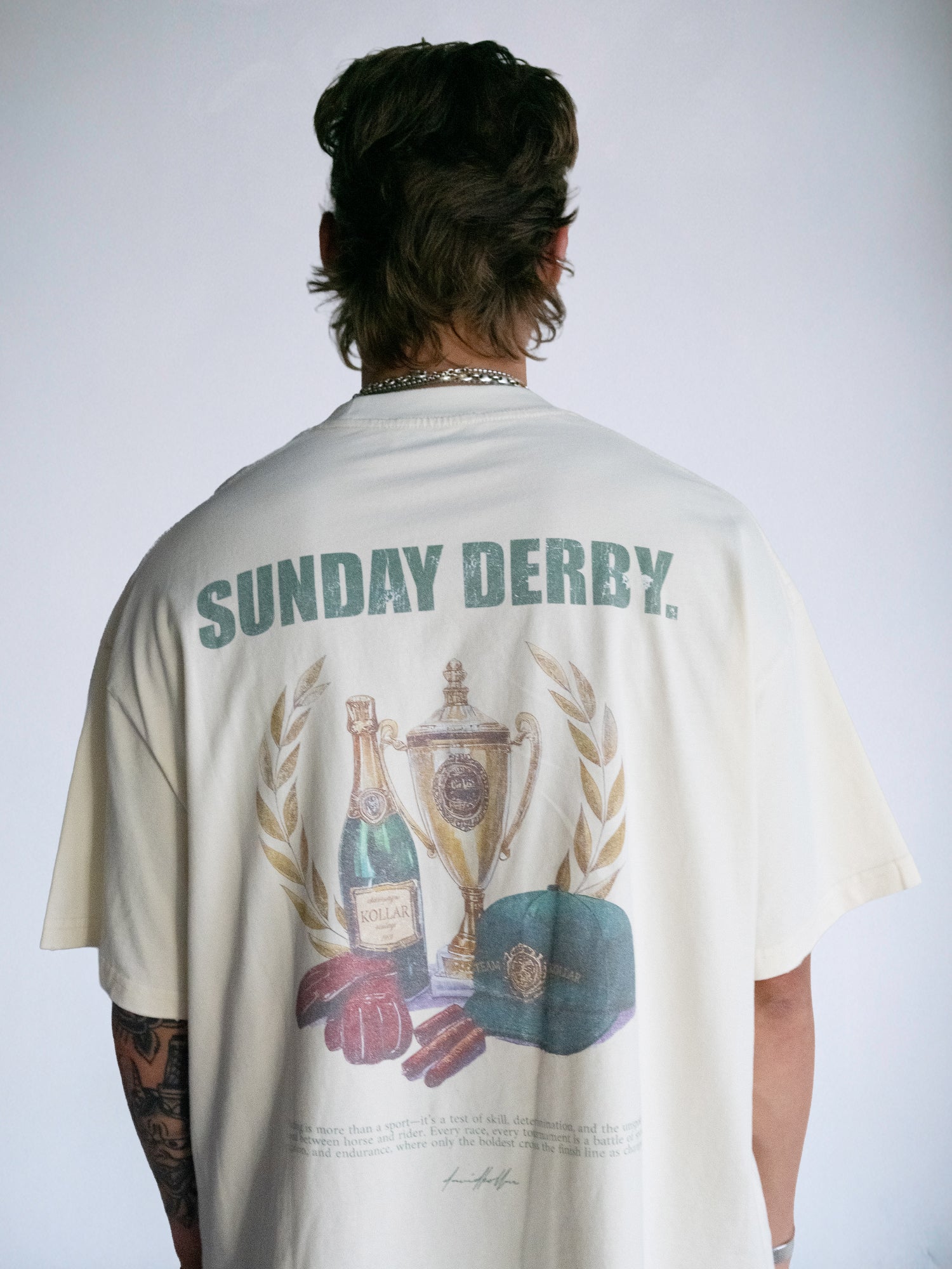 Championship Derby Tee : Off White - BDK