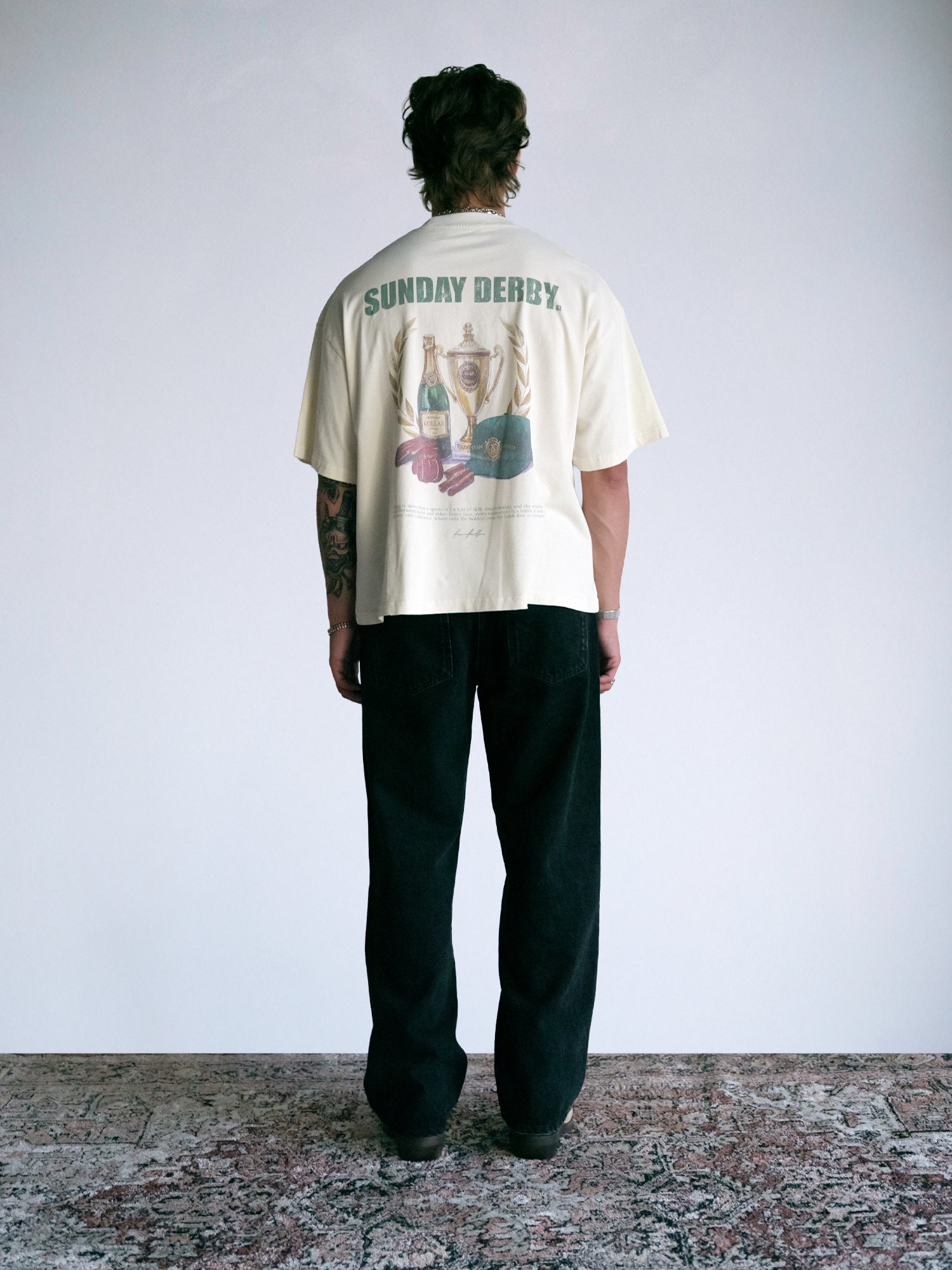 Championship Derby Tee : Off White - BDK