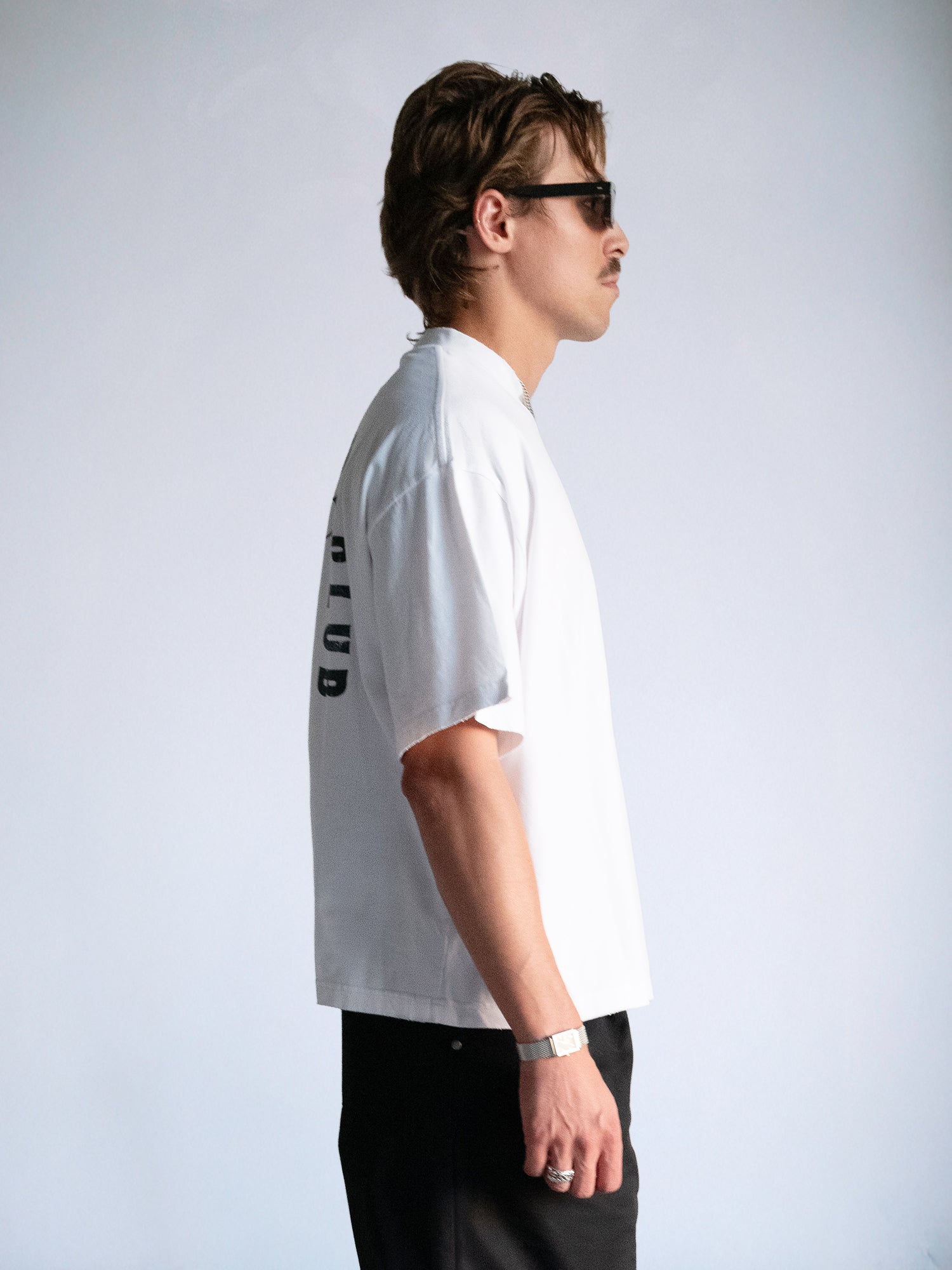 Cowboy Club Tee : White - BDK