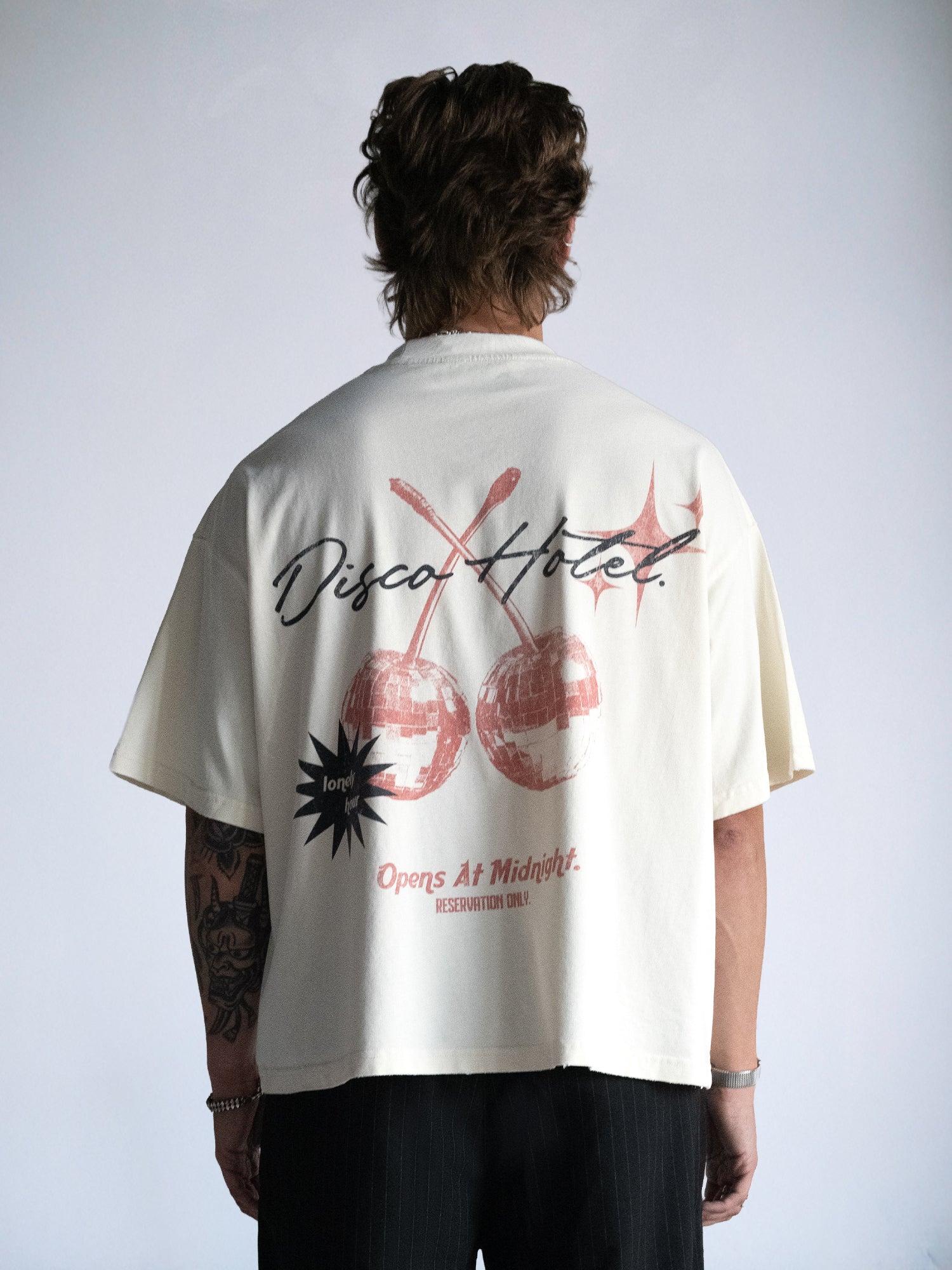 Disco Hotel Tee : White - BDK