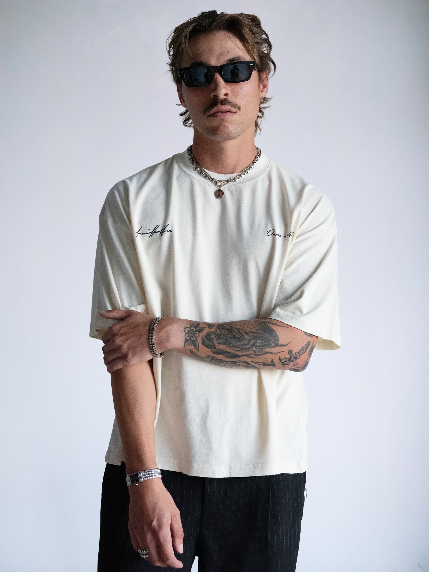 Disco Hotel Tee : White - BDK