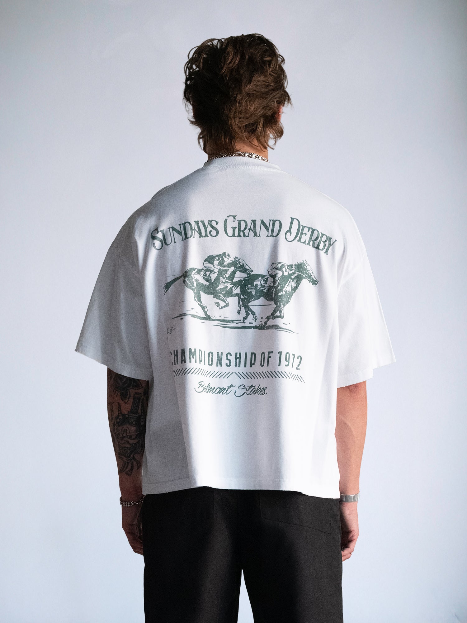 Grand Derby Tee : White - BDK