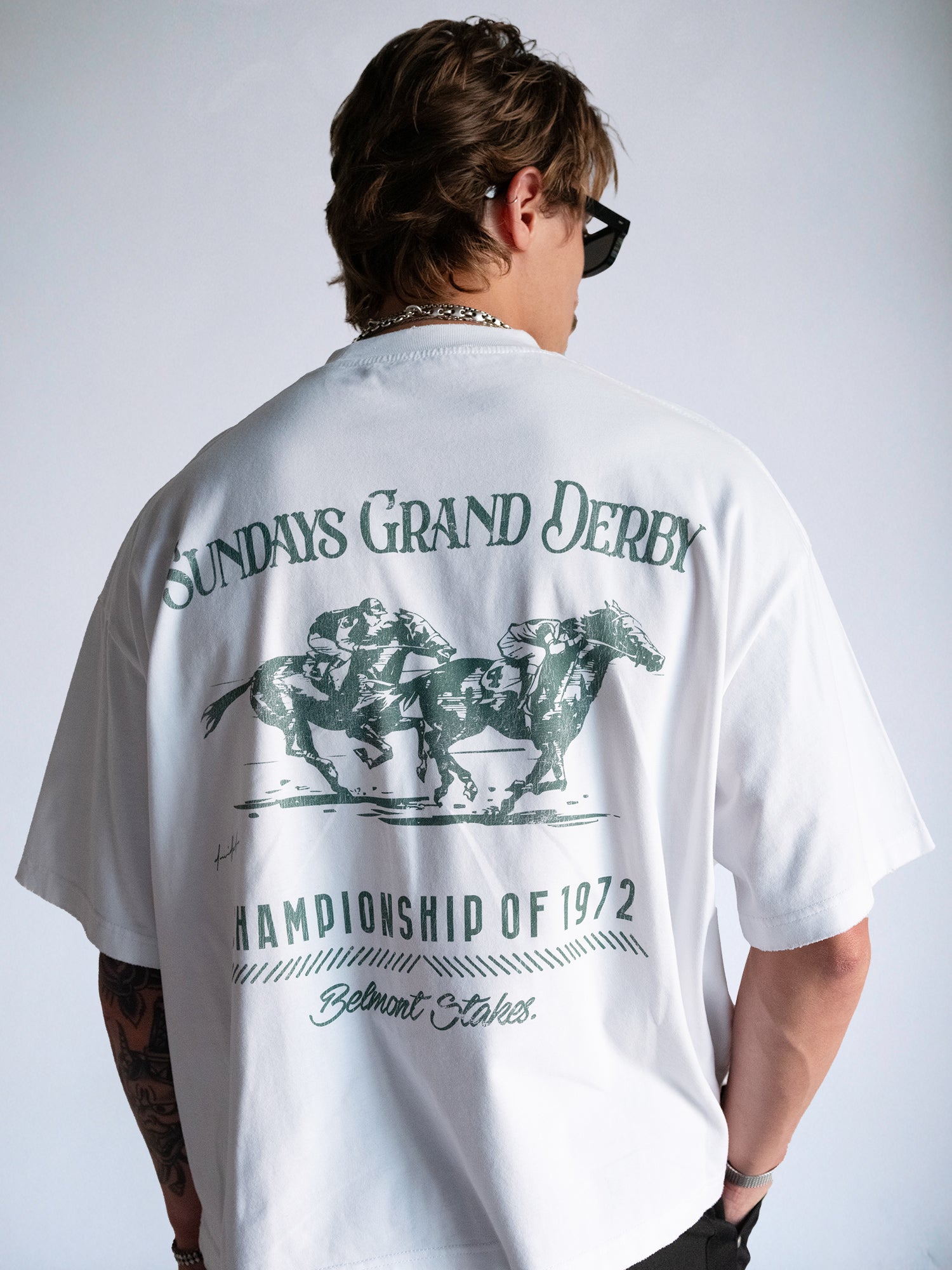 Grand Derby Tee : White - BDK