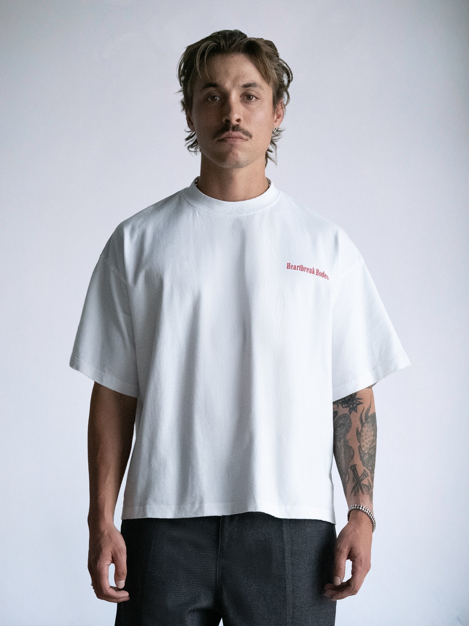 Heartbreak Rodeo Tee : Off White - BDK