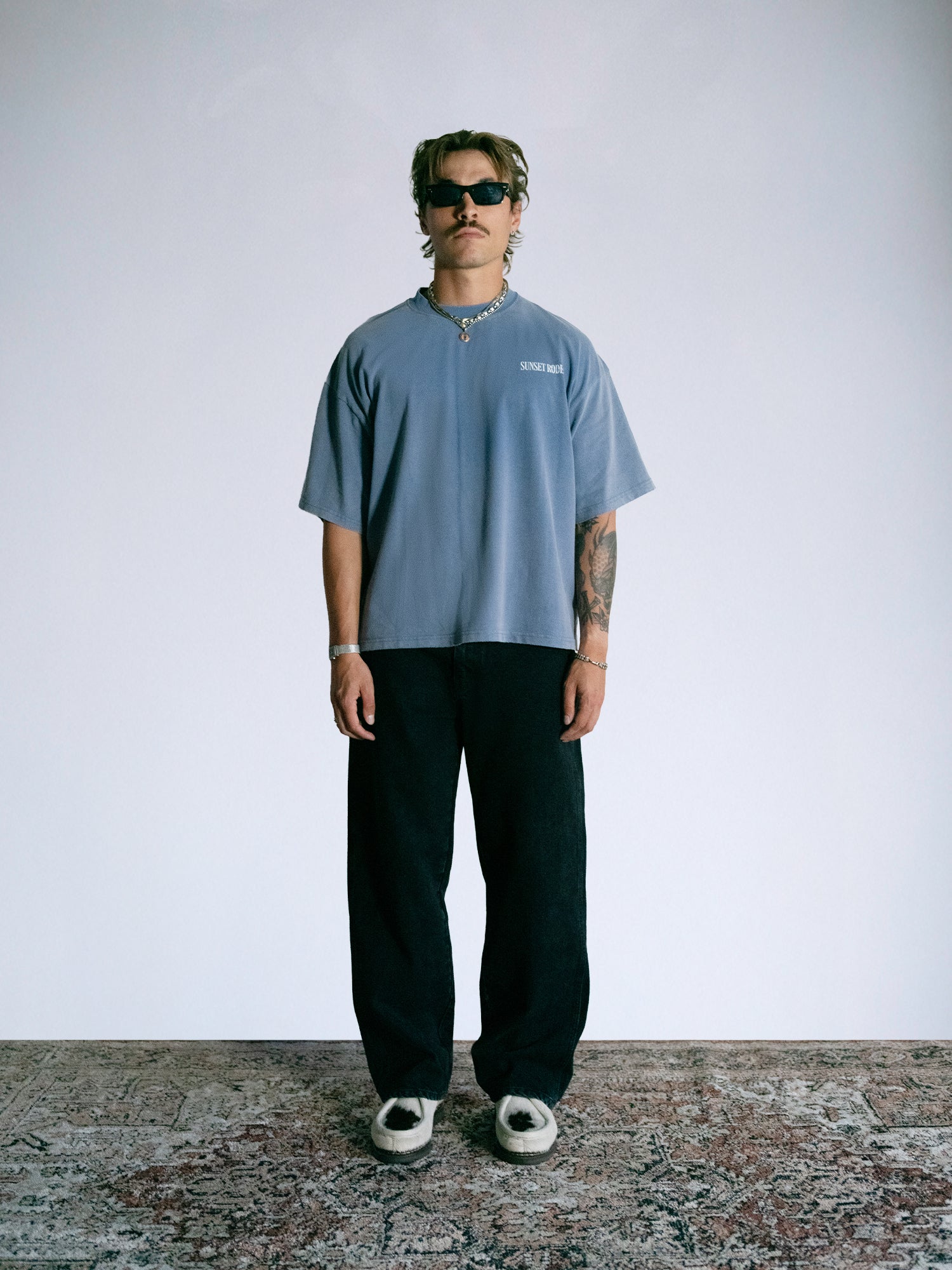 Texas 72 Tee : Cobalt Blue - BDK