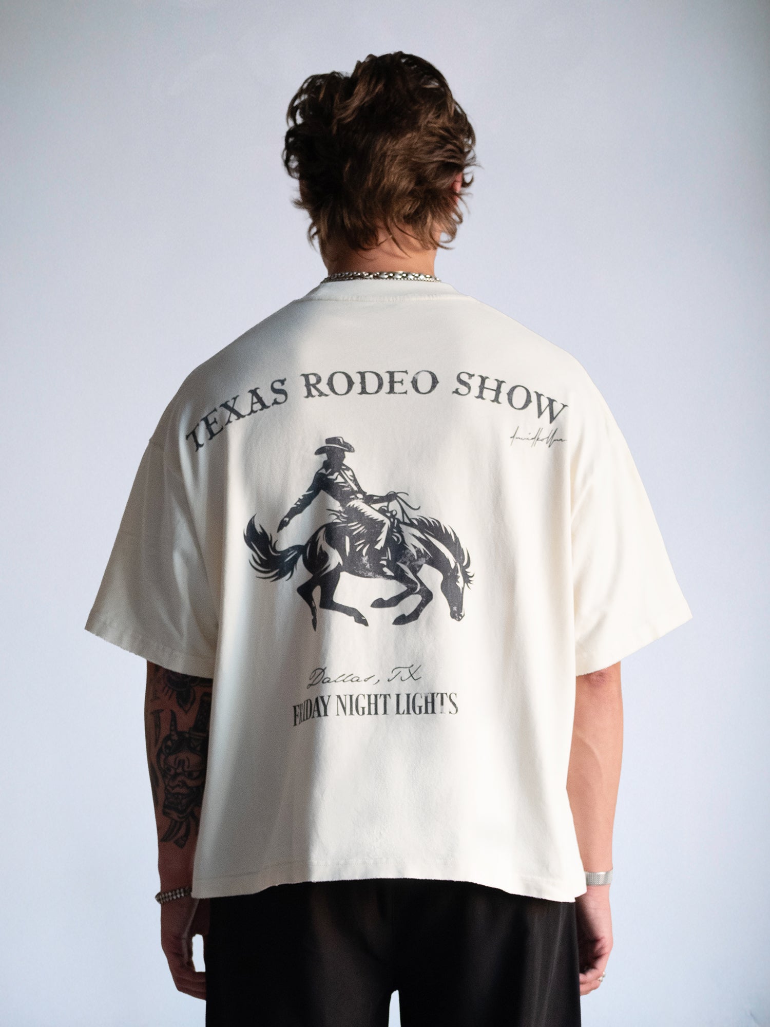 Texas Rodeo Show Tee : Off White - BDK