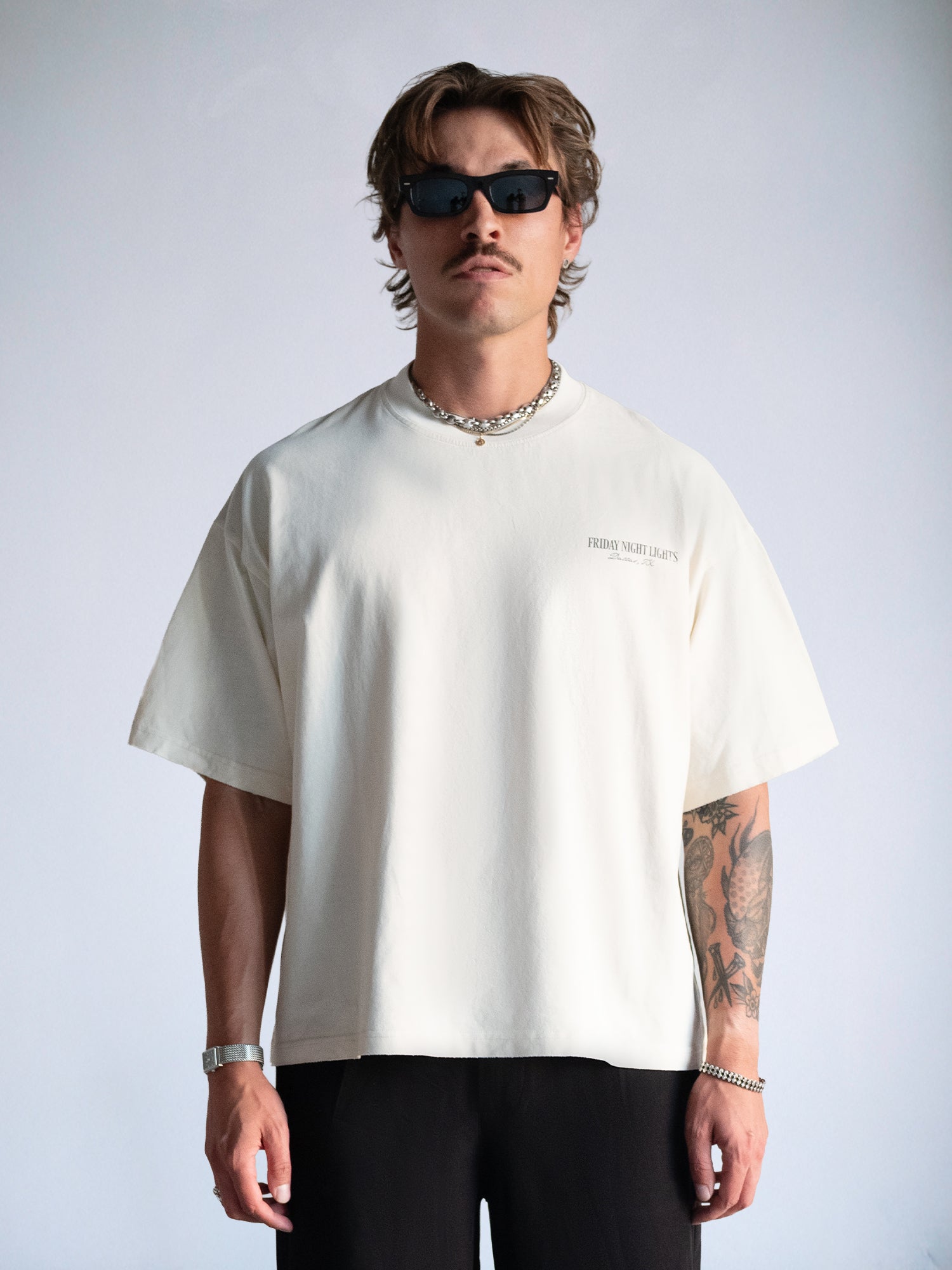 Texas Rodeo Show Tee : Off White - BDK