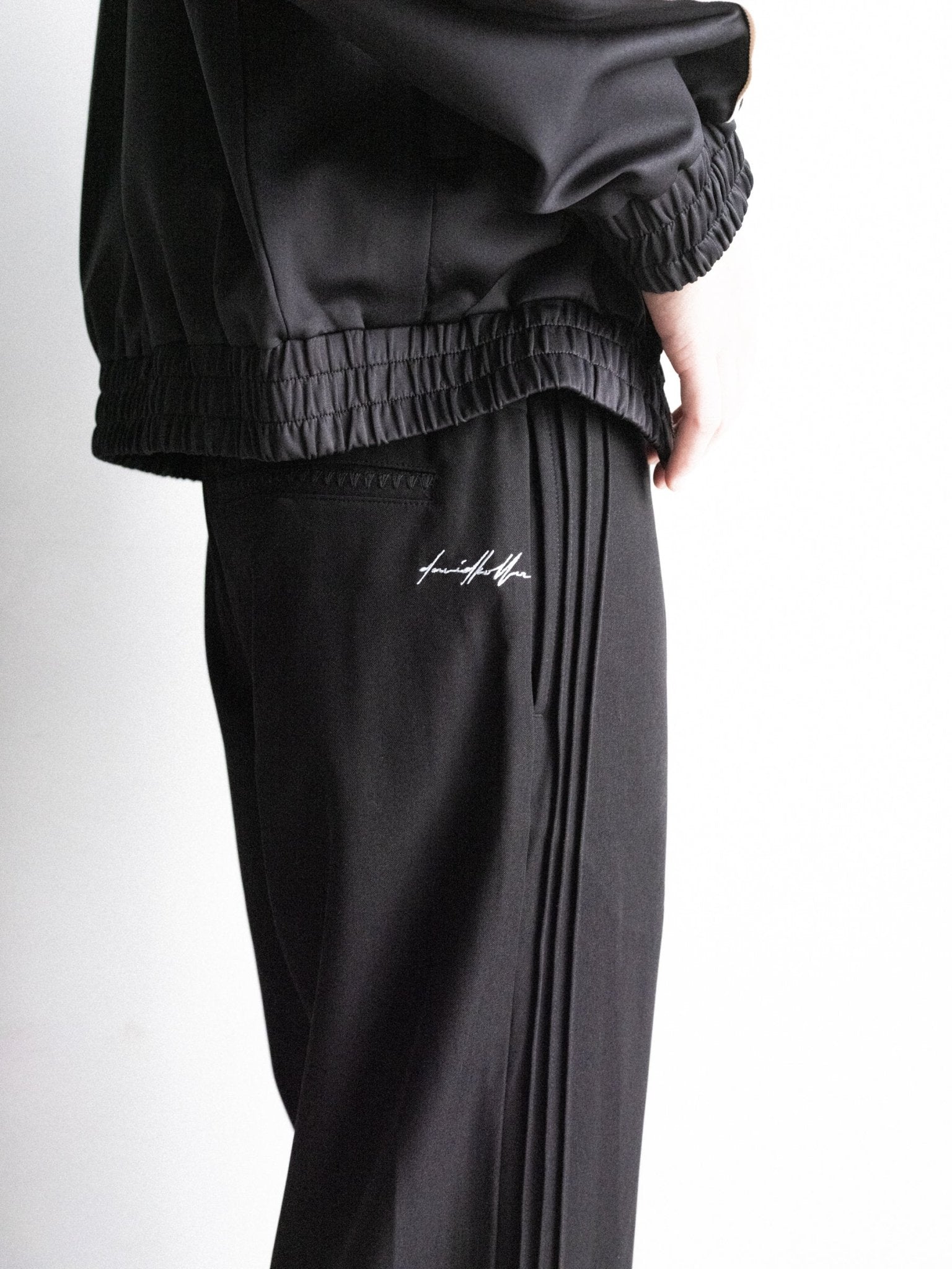 The Flow Trousers : Black - BDK