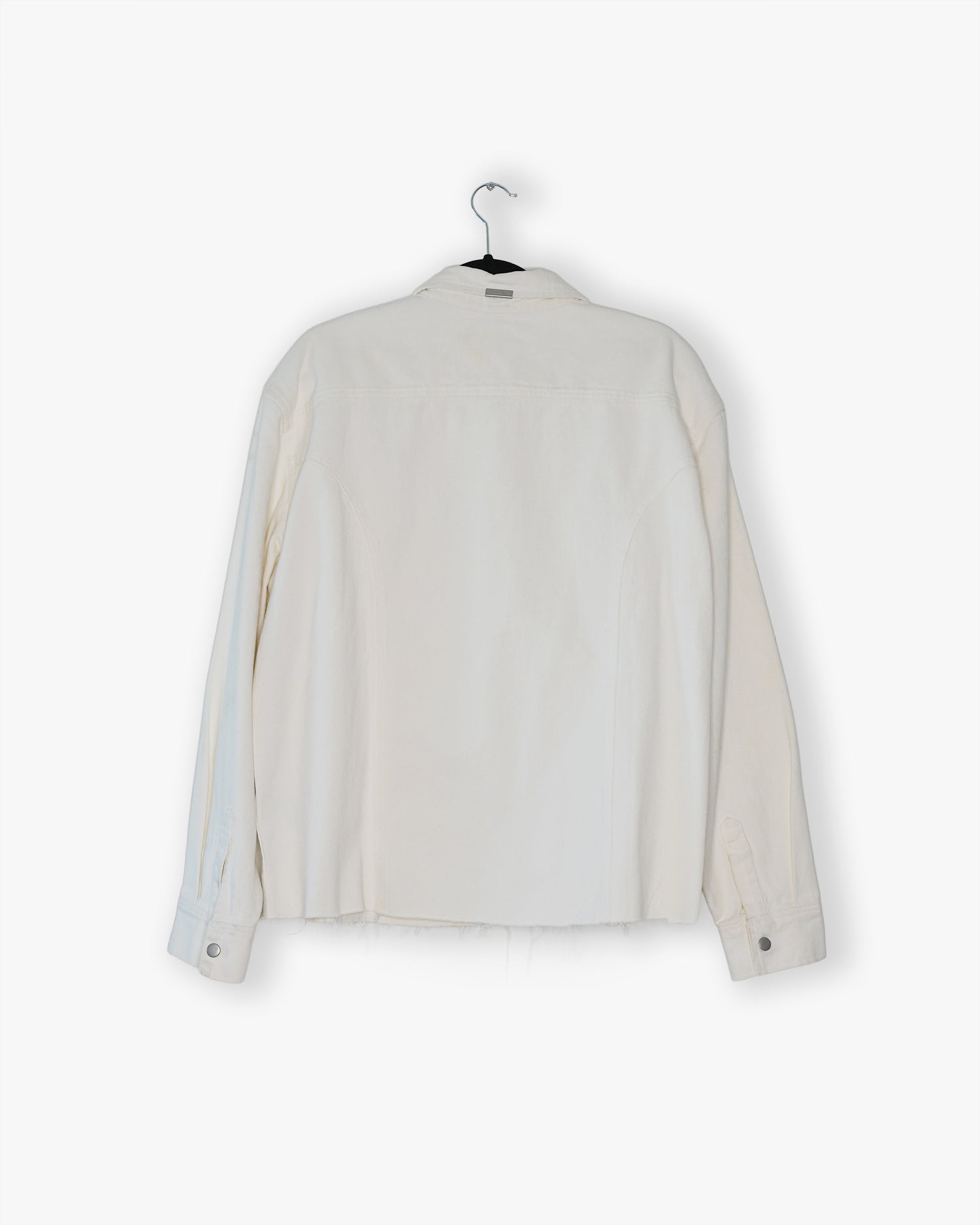 [#05] : Cotton Work Jacket – Off White – L