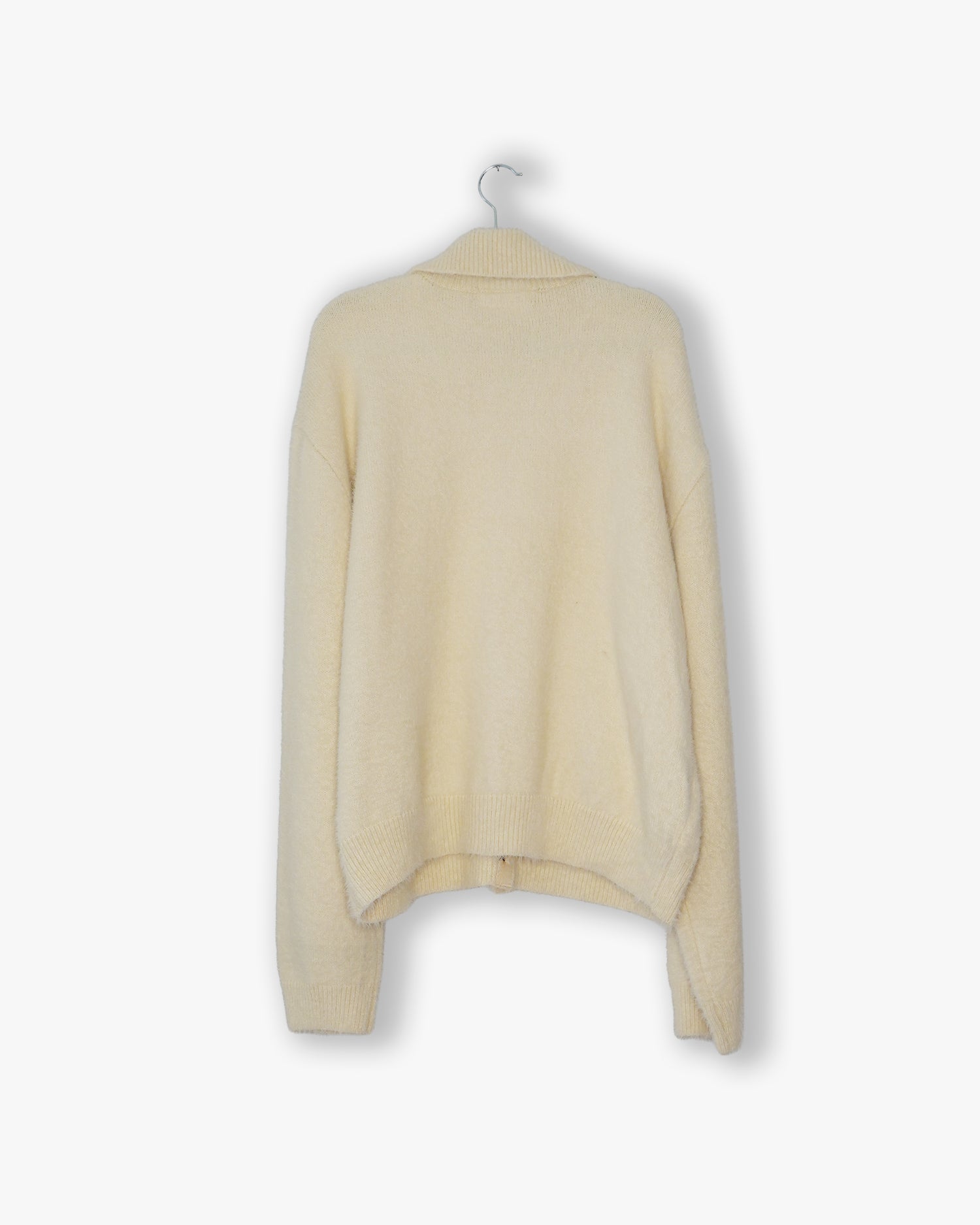 [#110] : Knit Cardigan – Off White – M