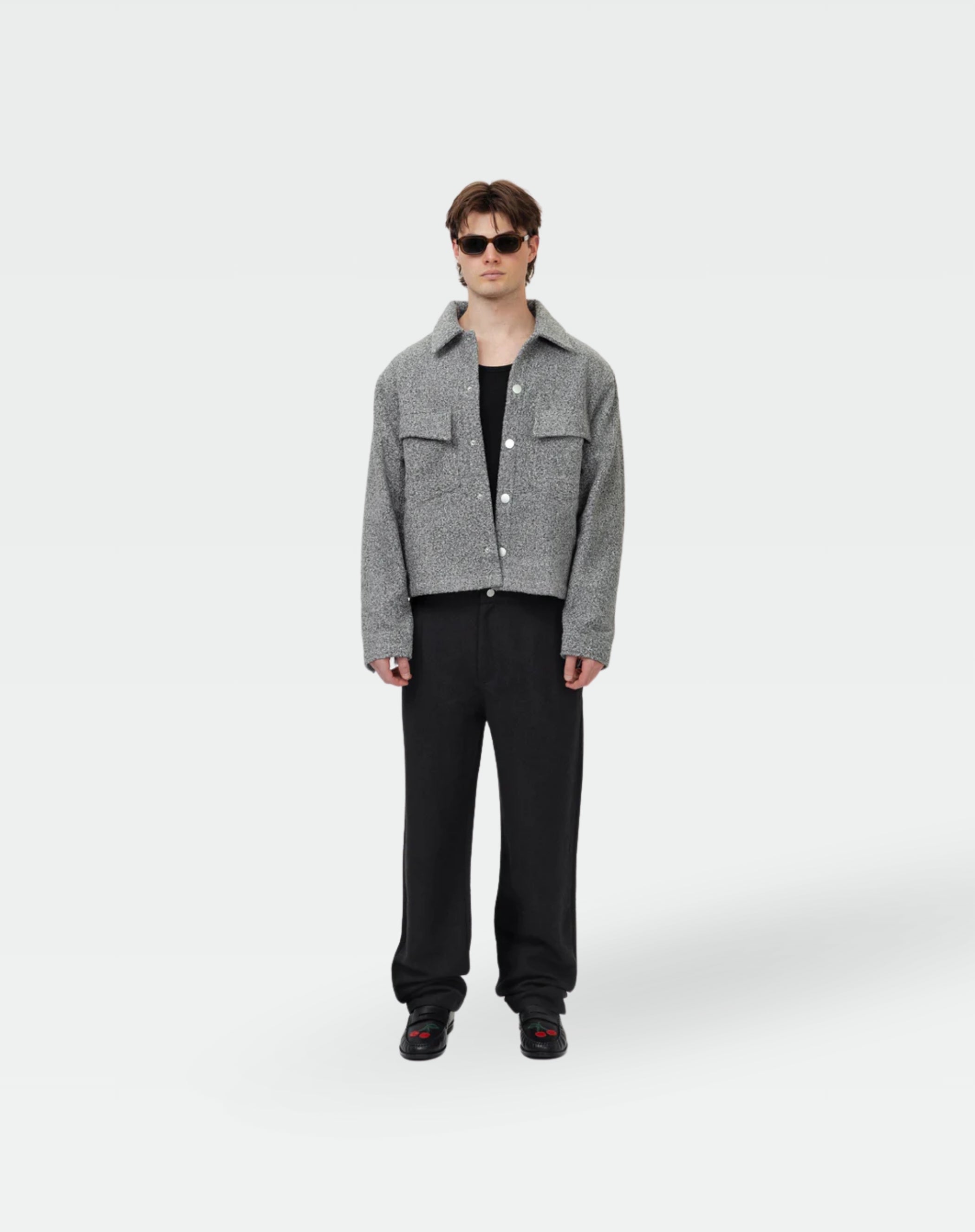 Overshirt : Grey