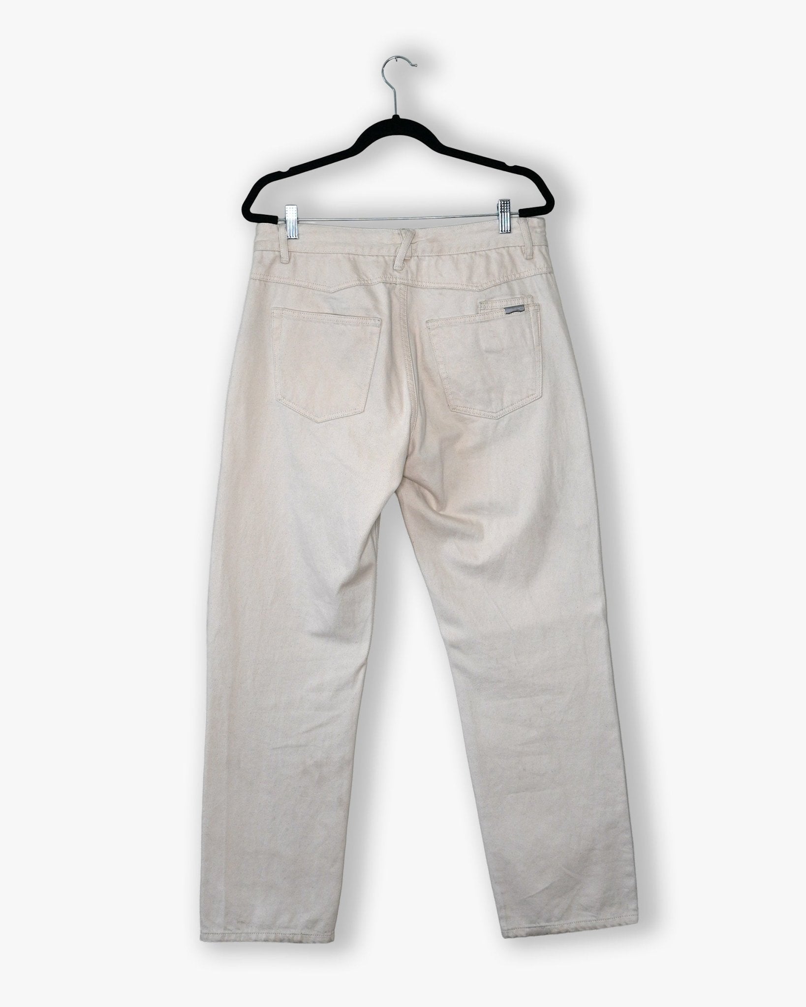 [128] : Straight Fit Denim – Off White – 32 - BDK