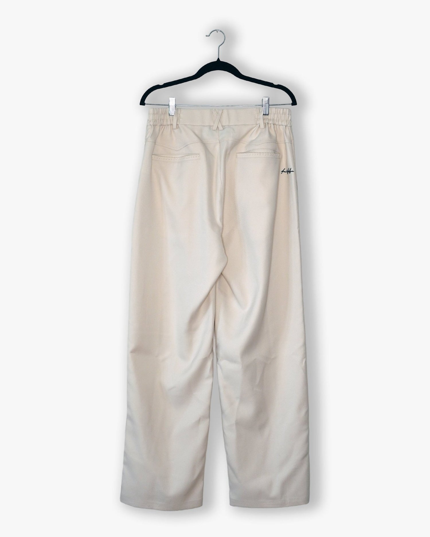 [136] : Straight Trousers – Off White – M - BDK