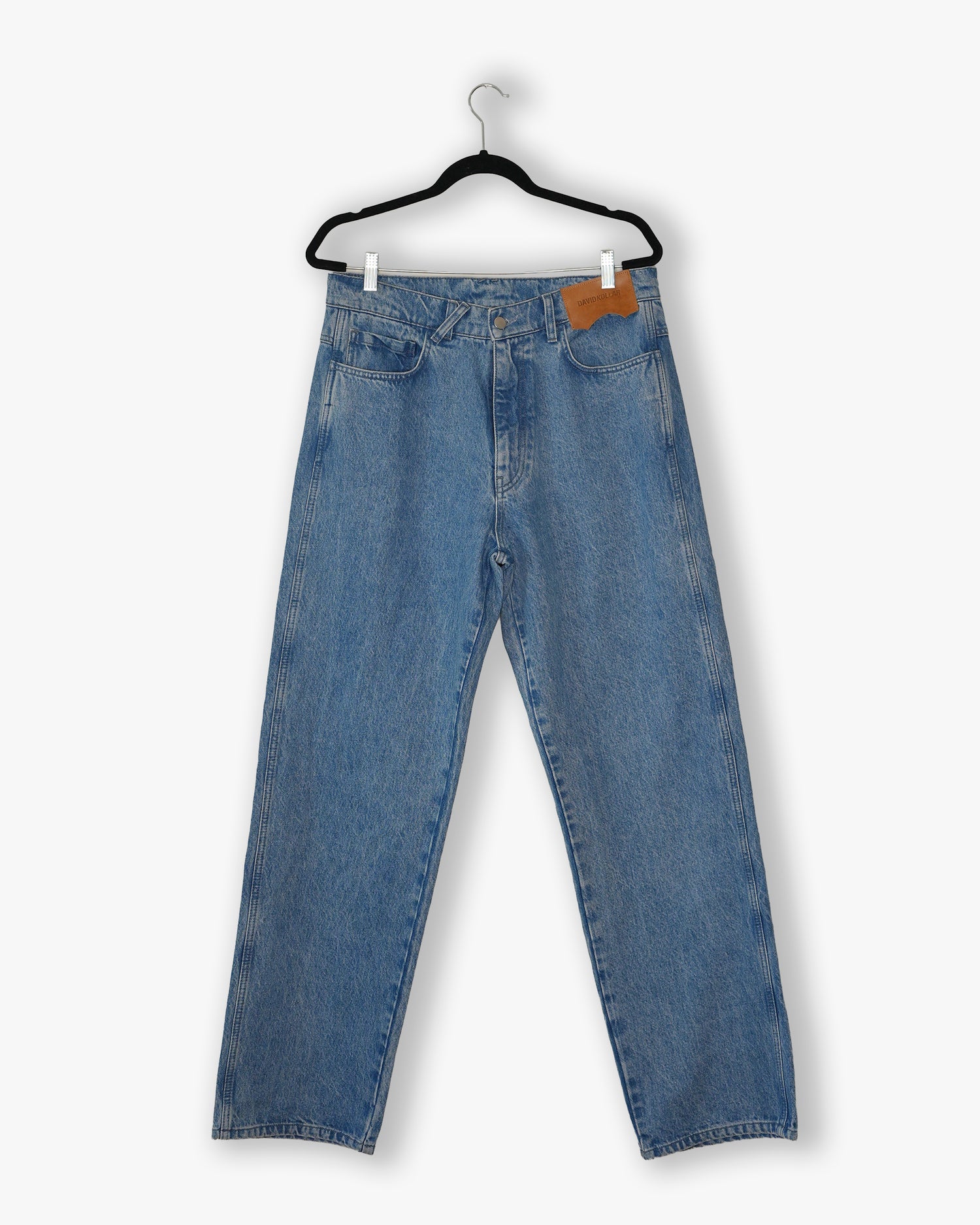 [#140] : Straight Fit Denim – Vintage Blue – 30