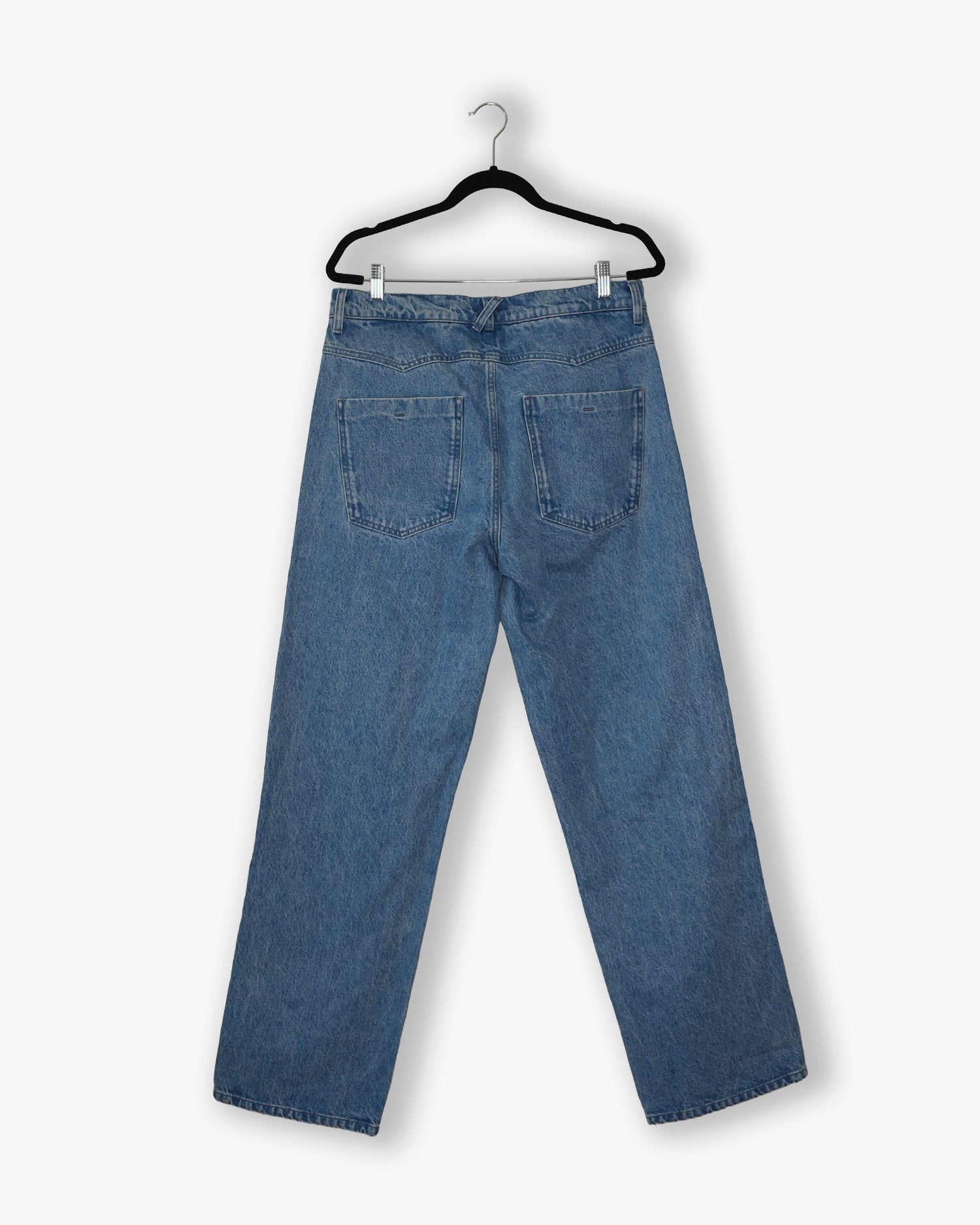 [#140] : Straight Fit Denim – Vintage Blue – 30