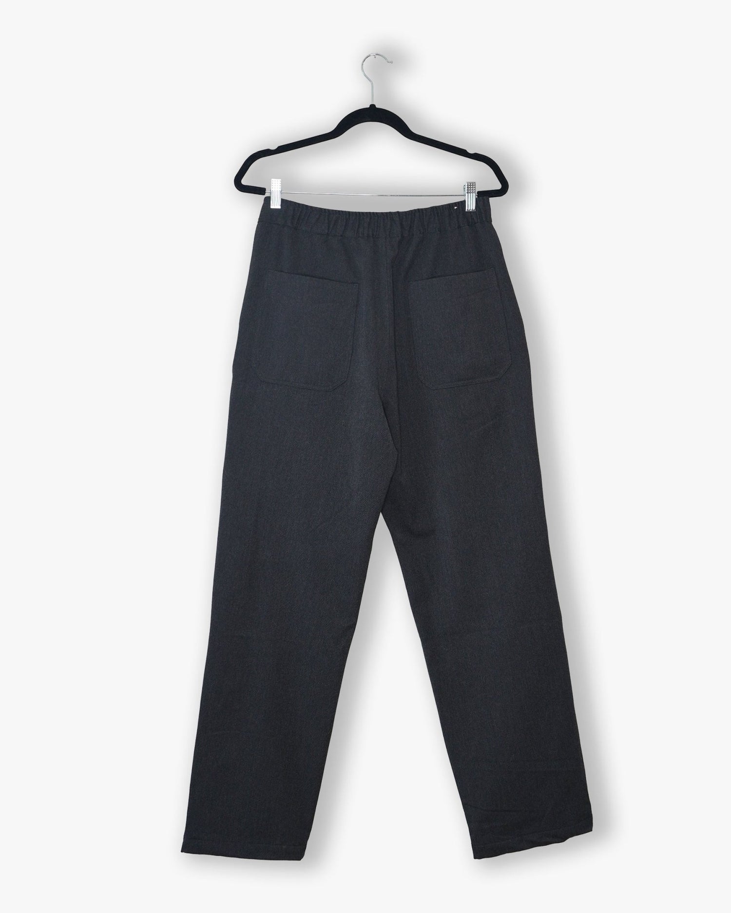 [159] : Straight Trousers – Dark Grey – L - BDK