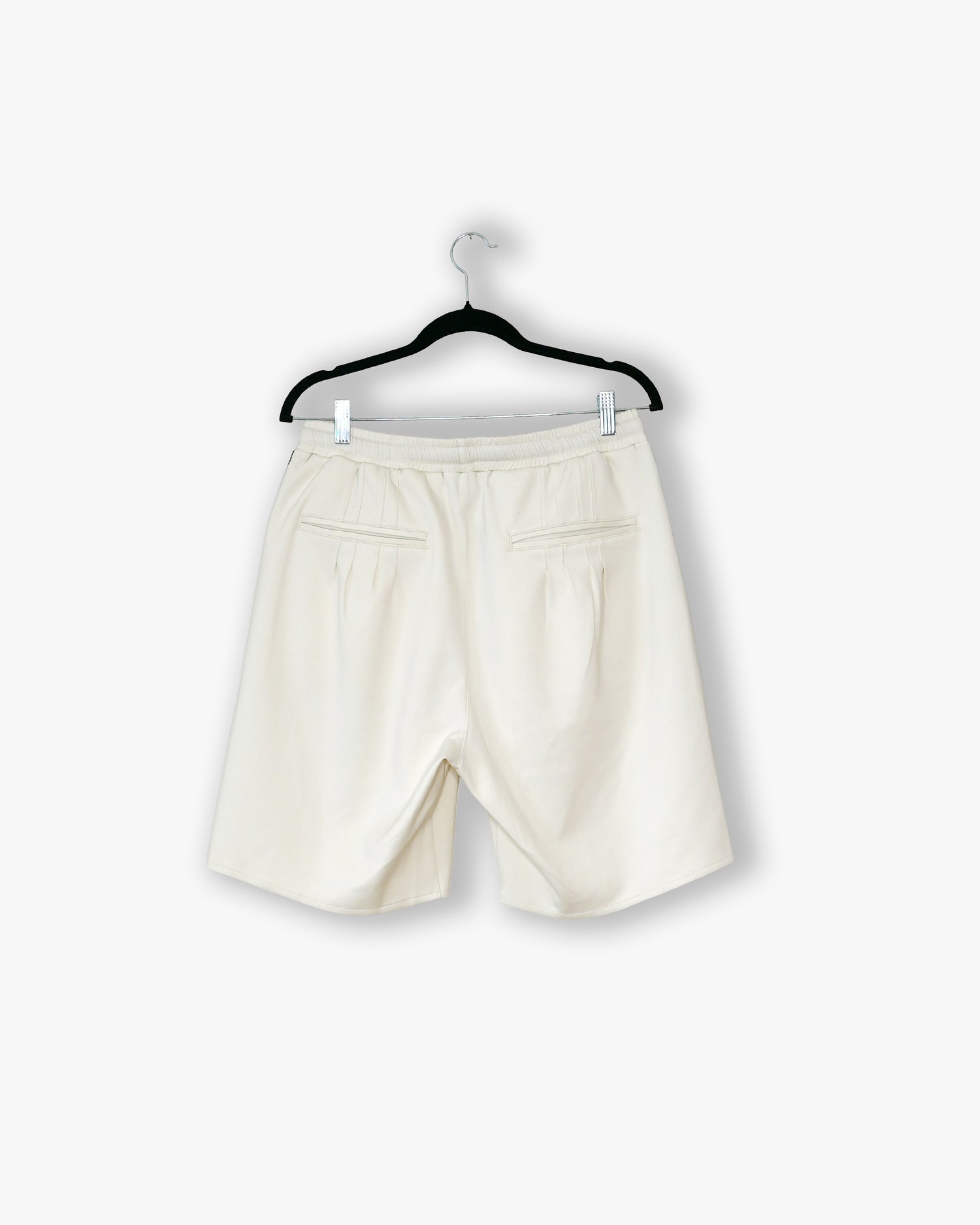 [#164] : Track Shorts – White – M