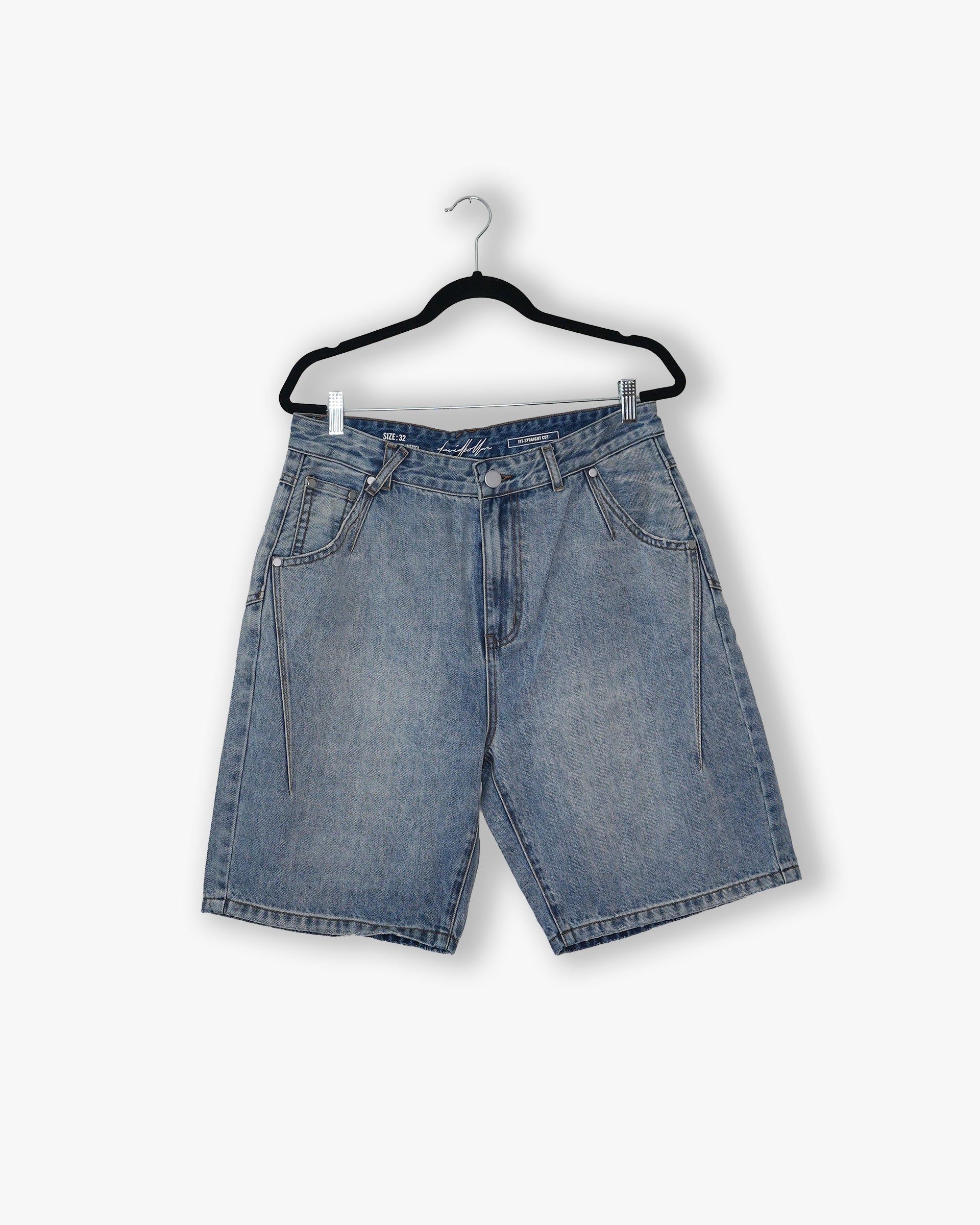 [#171] : Jorts - Vintage Blue - 32
