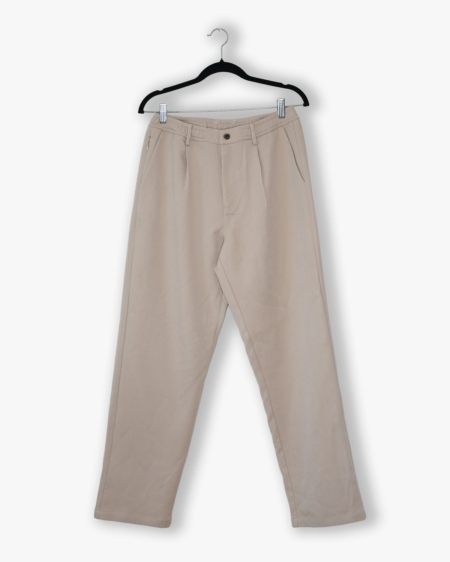 [#172] : Straight Trousers - Tan - L