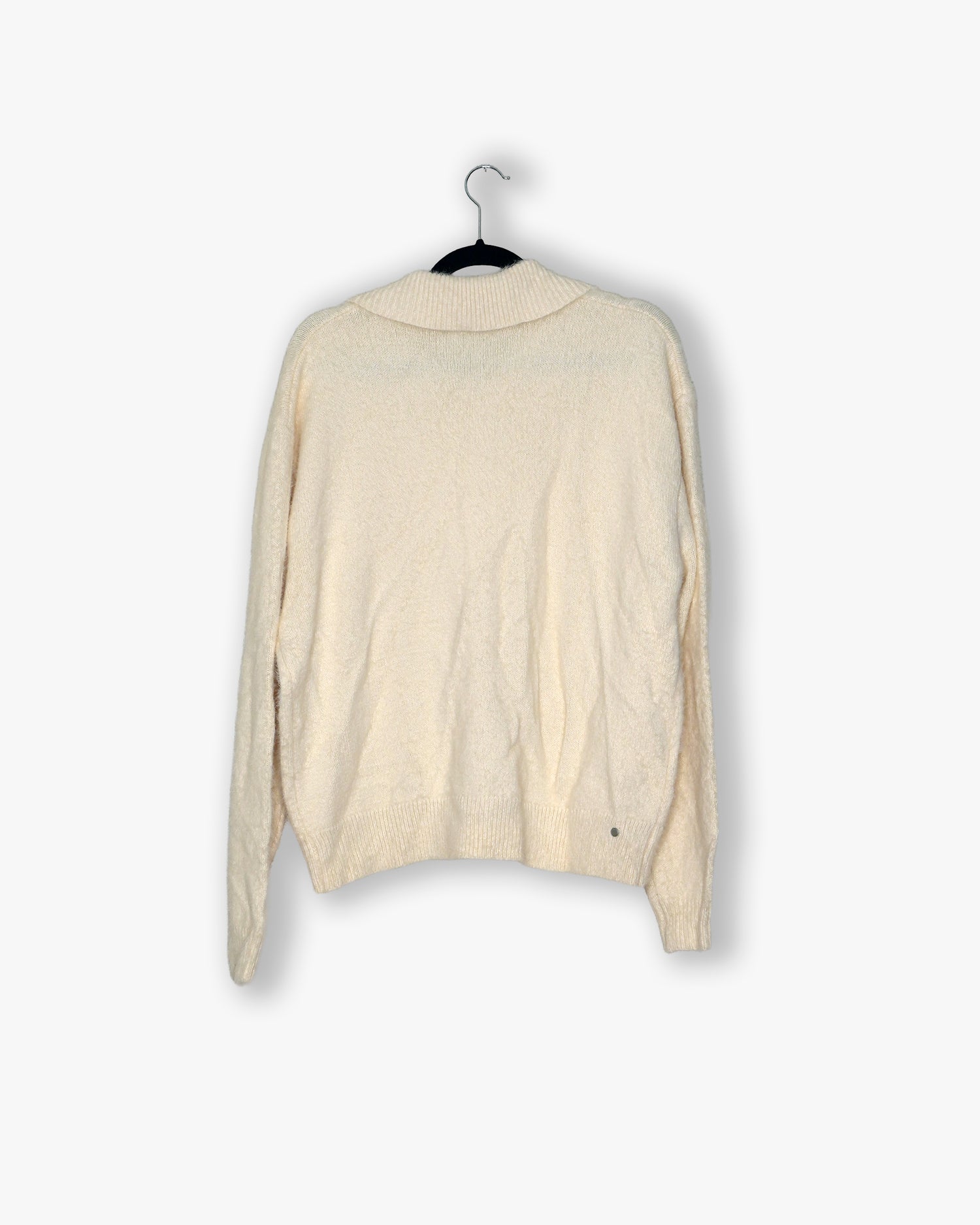 [#183] : Knit Cardigan - Off White - M