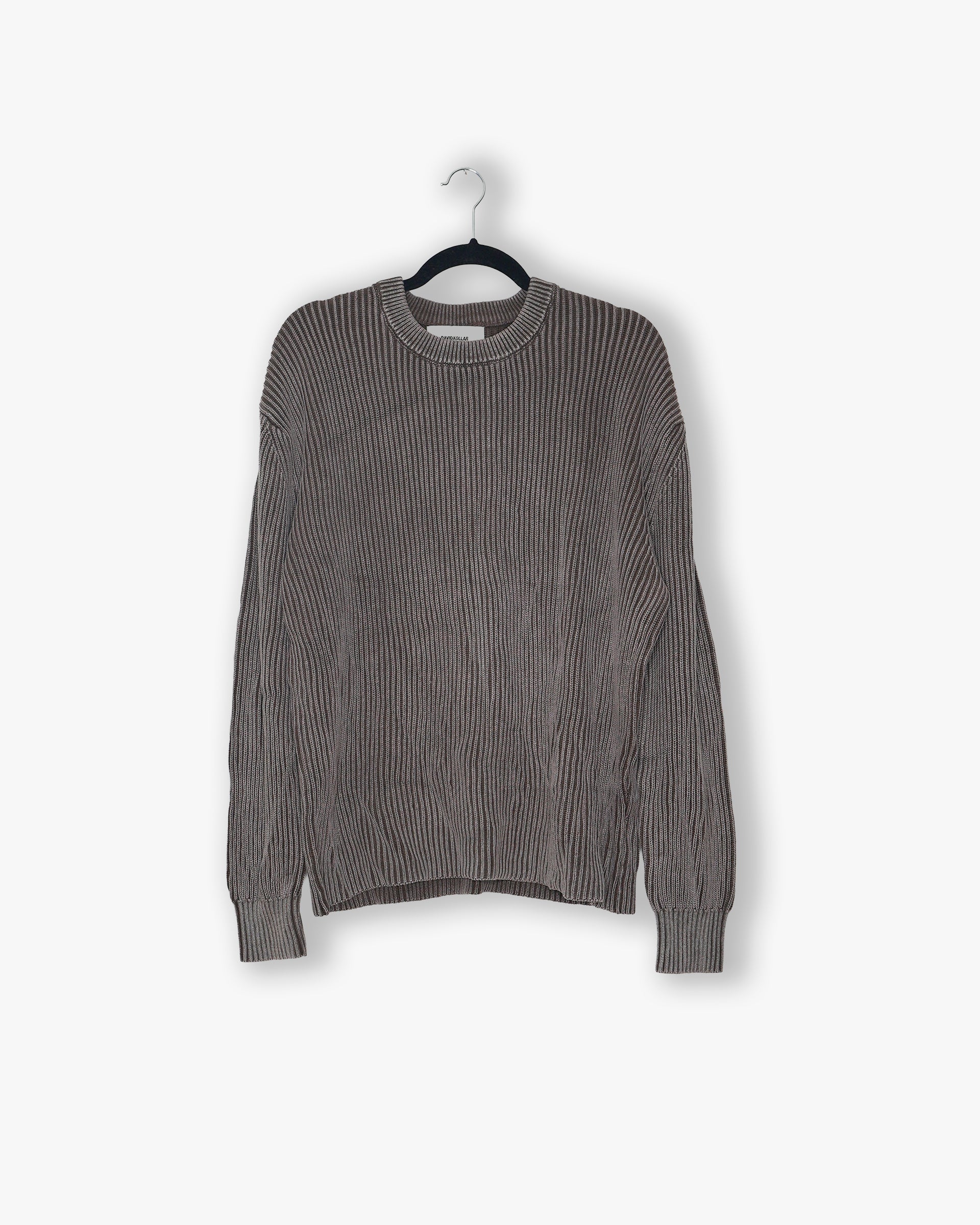 [#191] : Knit Sweater - Vintage Brown - L