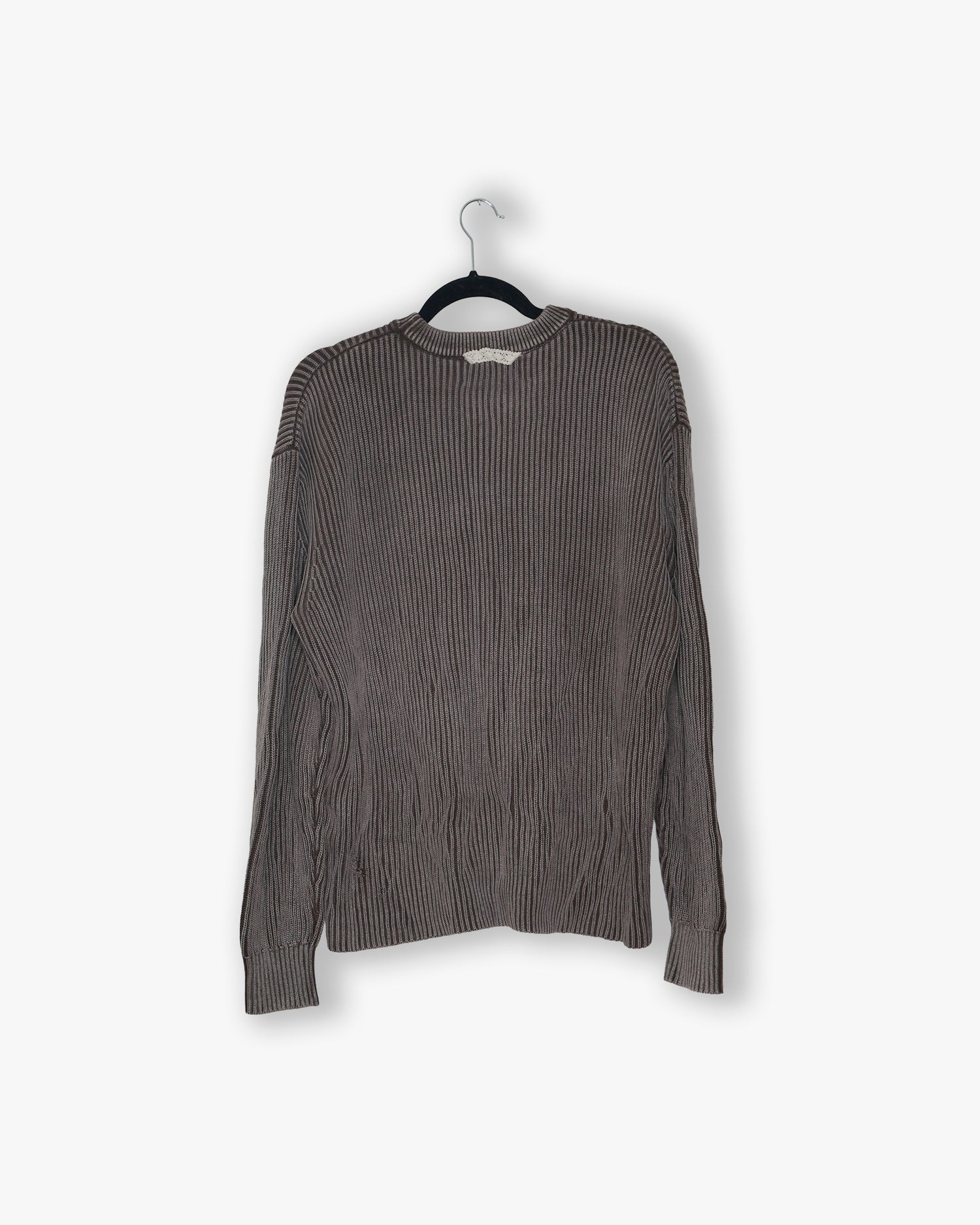 [#191] : Knit Sweater - Vintage Brown - L