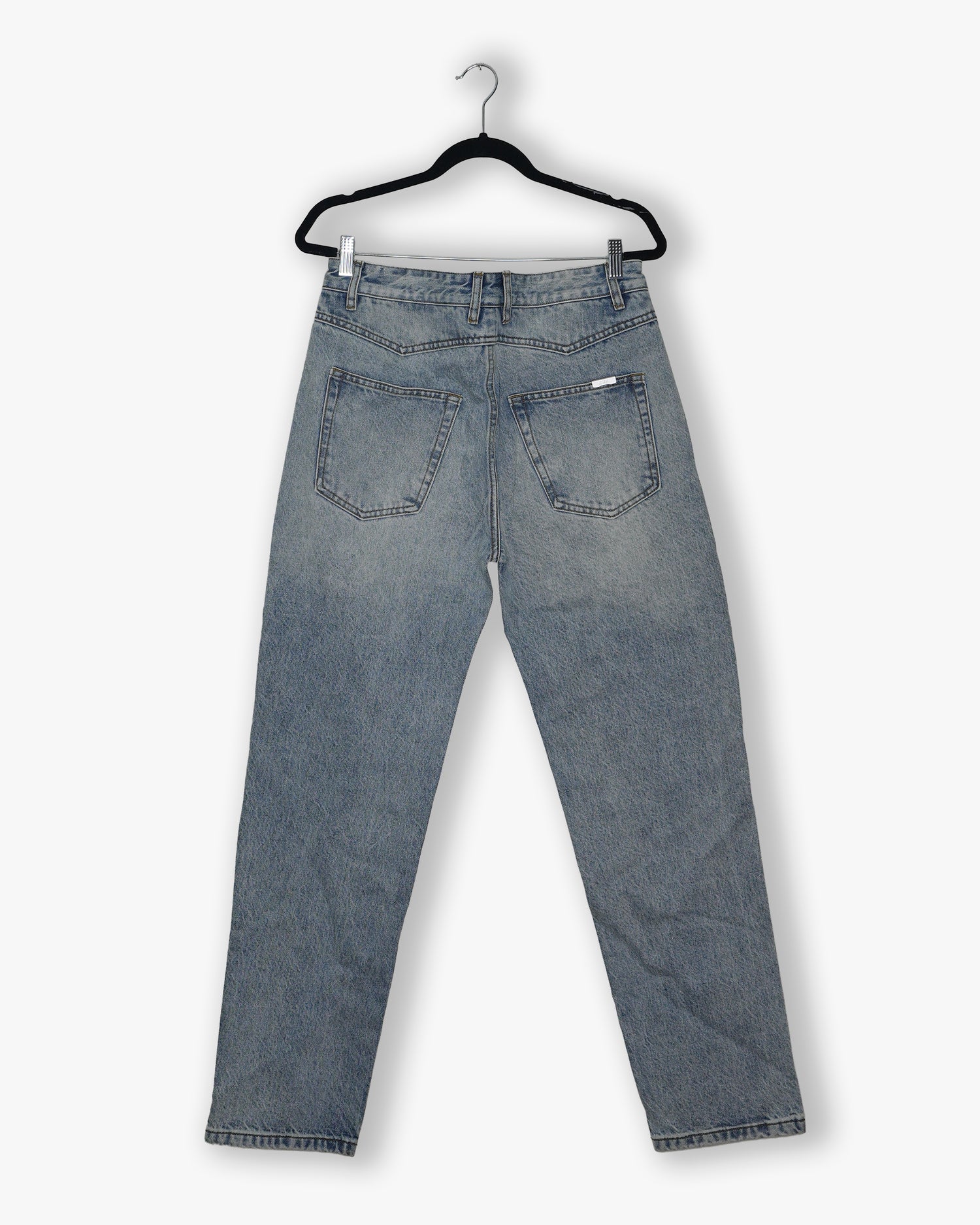 [#202] : Straight Fit Denim - Whisker Blue - 30