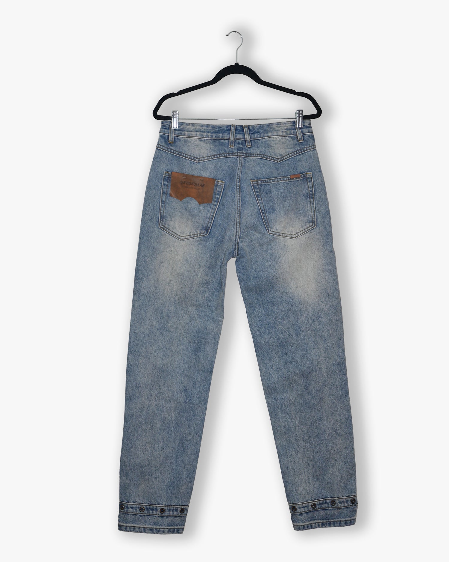 [#203] : Straight Fit Denim - Whisker Blue - 30