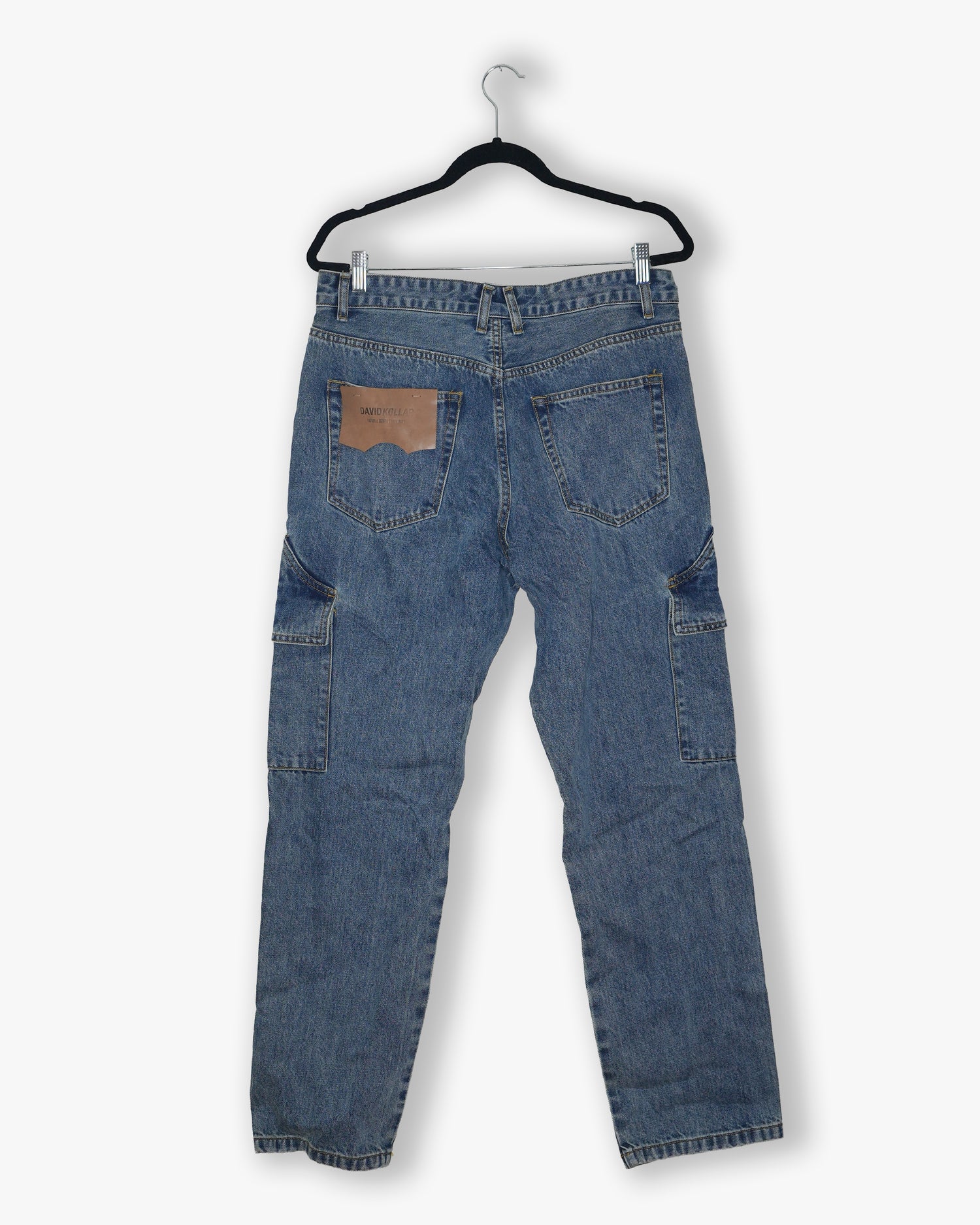 [#208] : Straight Fit Denim - Blue - 32
