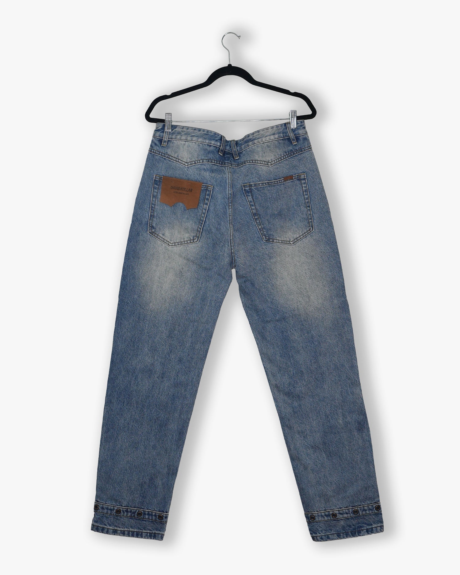 [#209] : Straight Fit Denim - Whisker Blue - 32