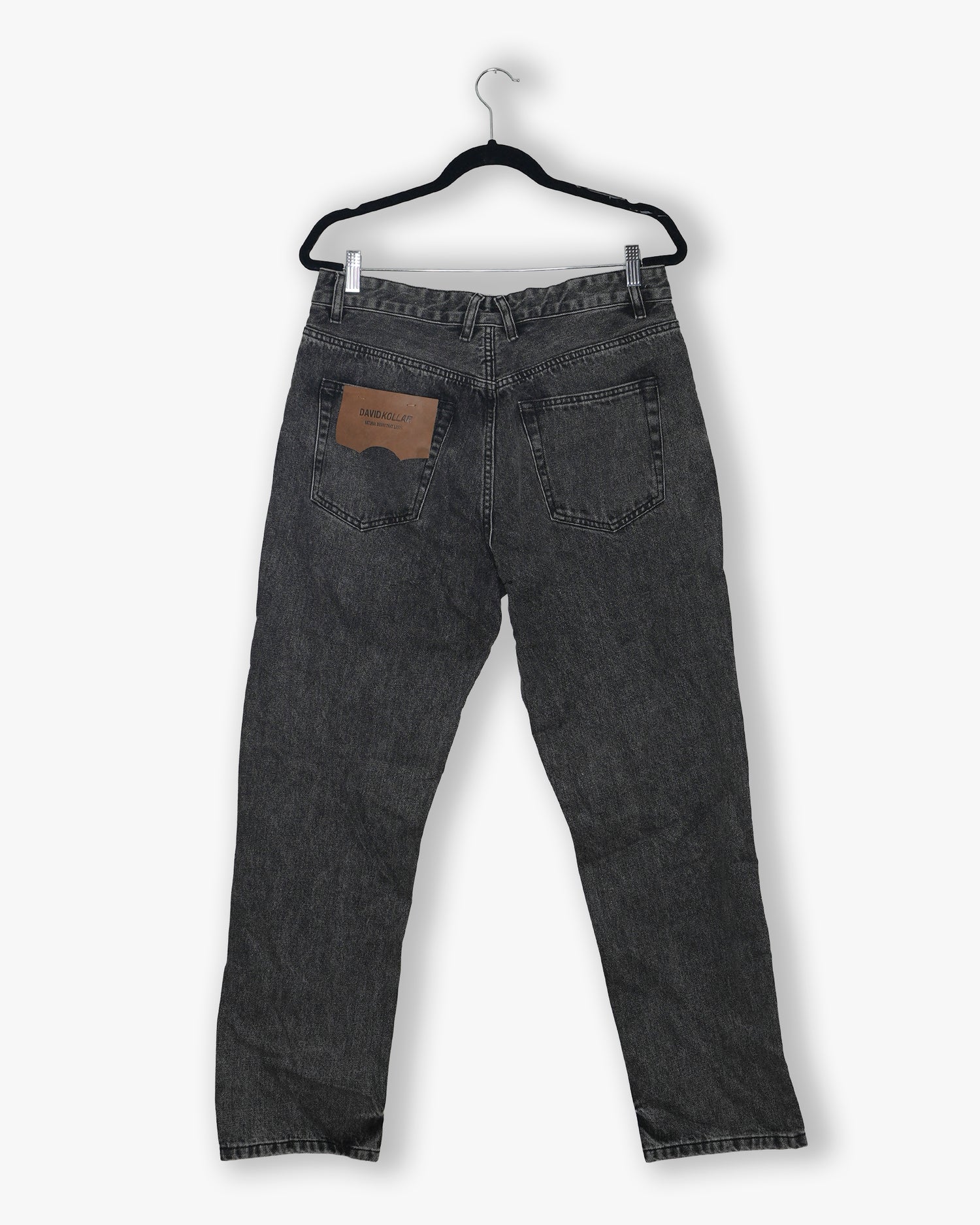 [#210] : Straight Fit Denim - Vintage Black - 32