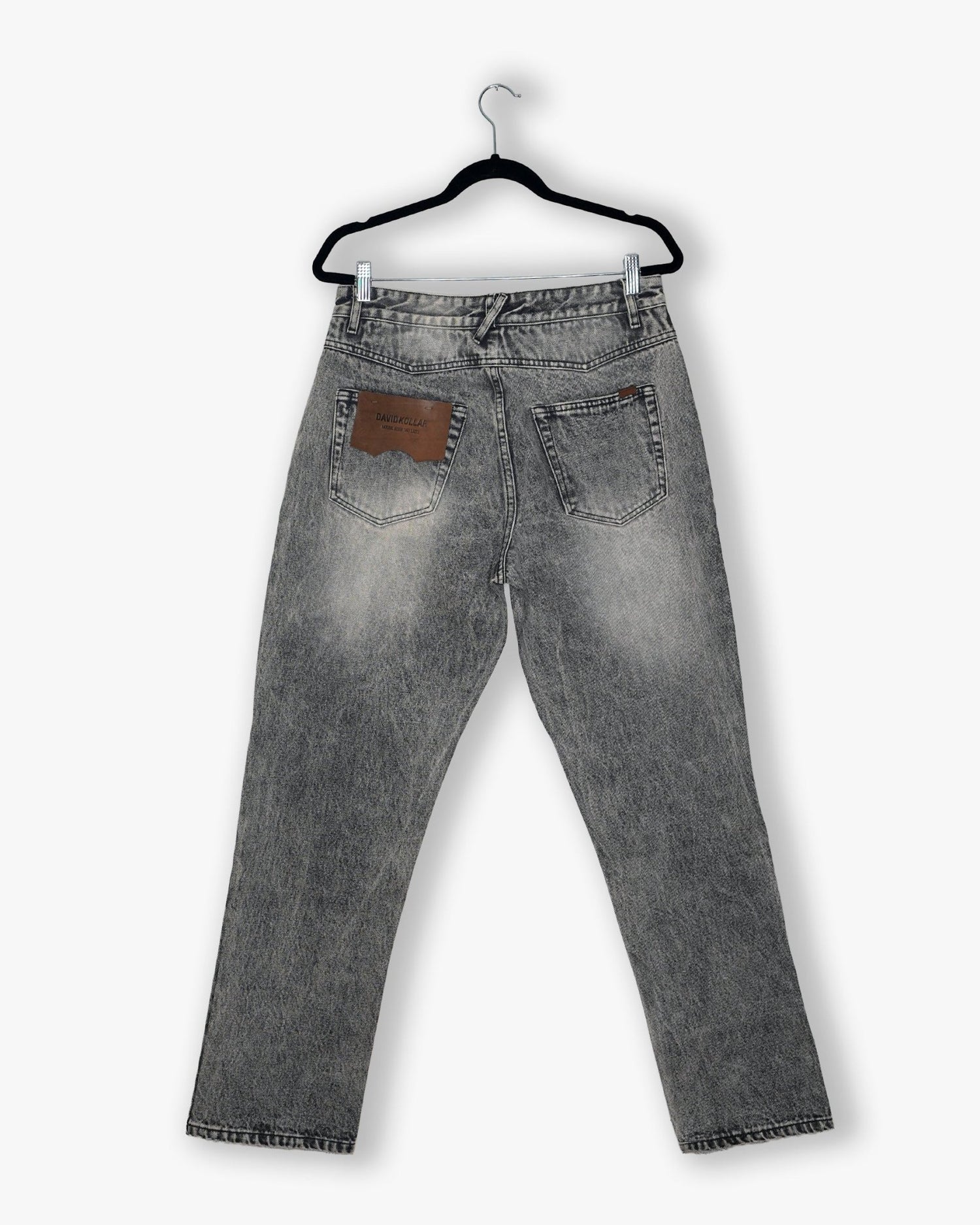 [217] : Straight Fit Denim - Whisker Classic Grey - 32 - BDK