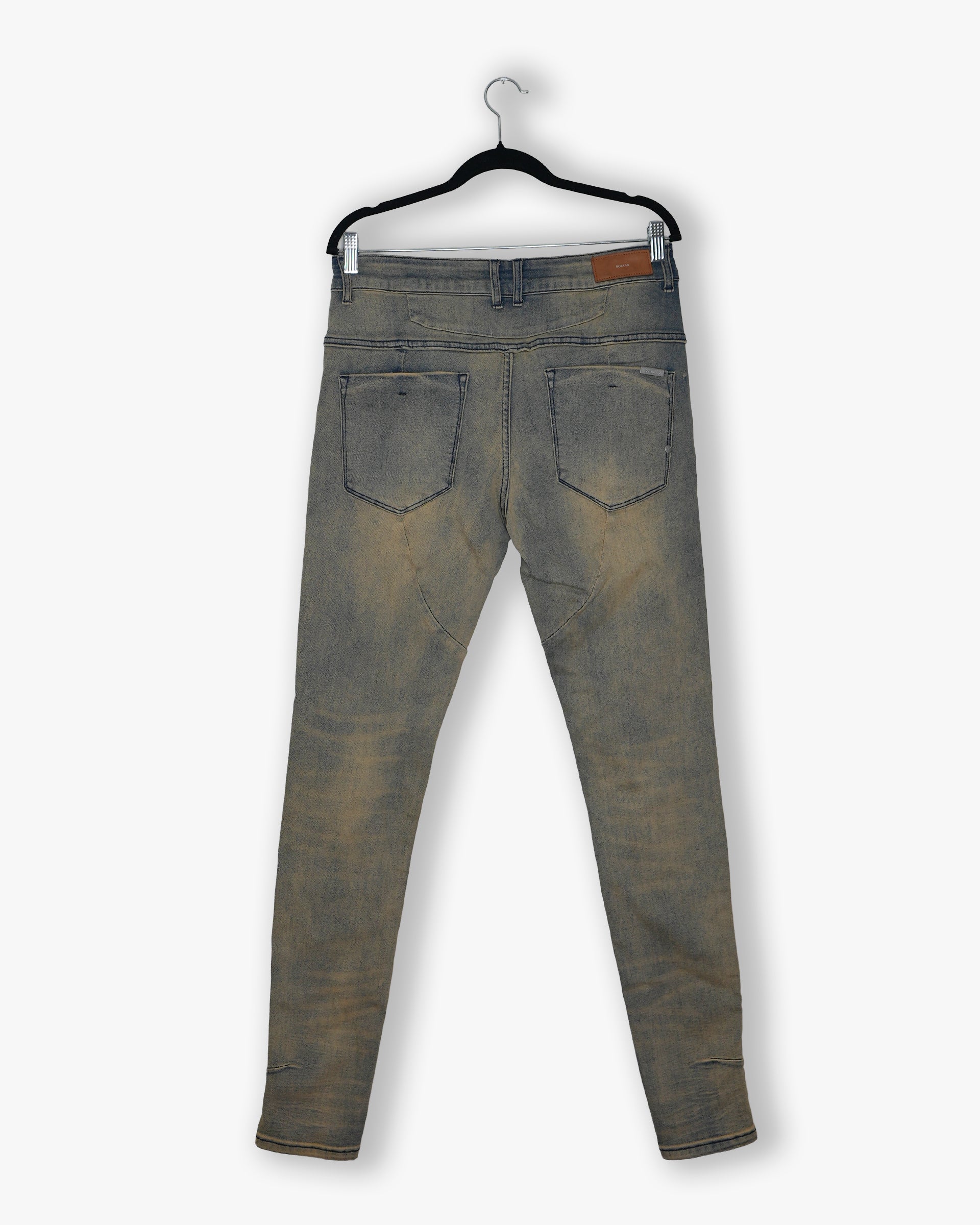 [#219] : Skinny Fit Denim - Sand Blue - 32