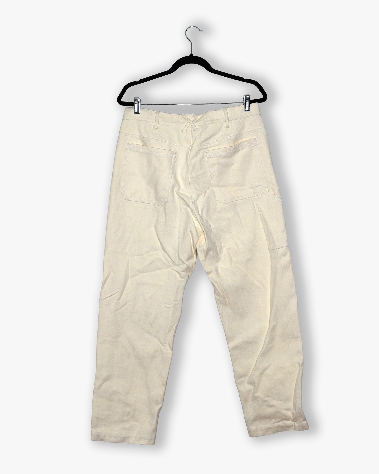 [#224] : Relaxed Straight Fit Pant - Off White - M