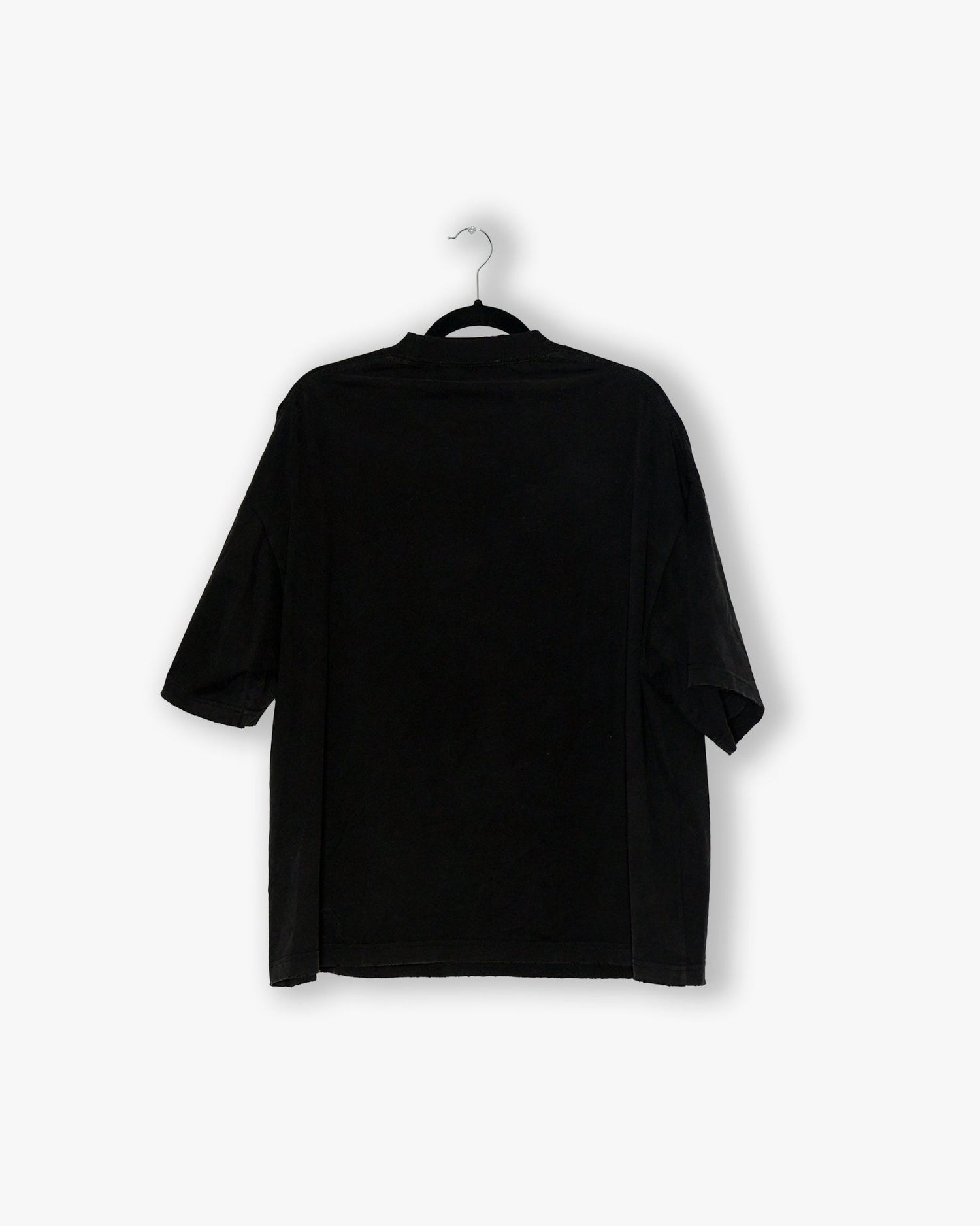 [246] : Rodeo Club Cropped Vintage Oversized Tee – Vintage Black – S - BDK