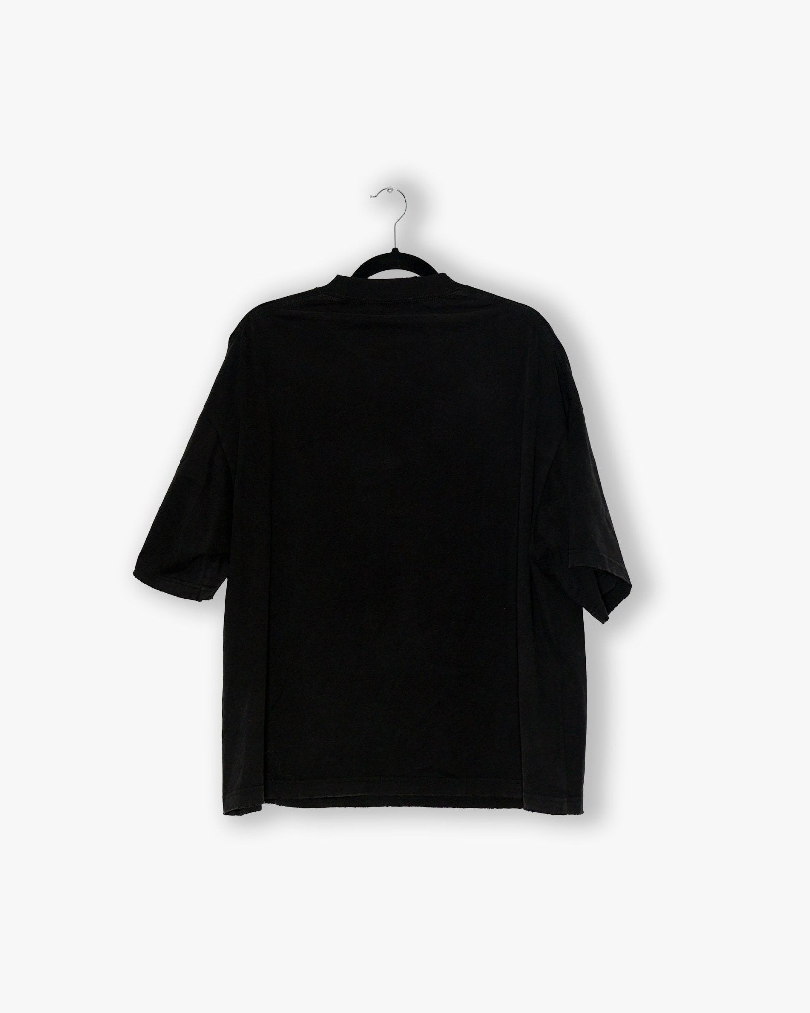 [246] : Rodeo Club Cropped Vintage Oversized Tee – Vintage Black – S - BDK